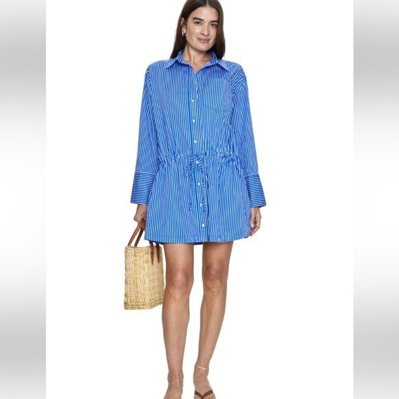 PISTOLA Amelie Romper in Carnation Blue, S