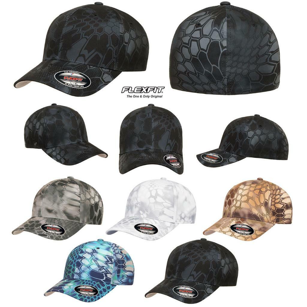 Flexfit 6277KR Kryptek Structured 6-Panel Fitted Baseball Hat Cap