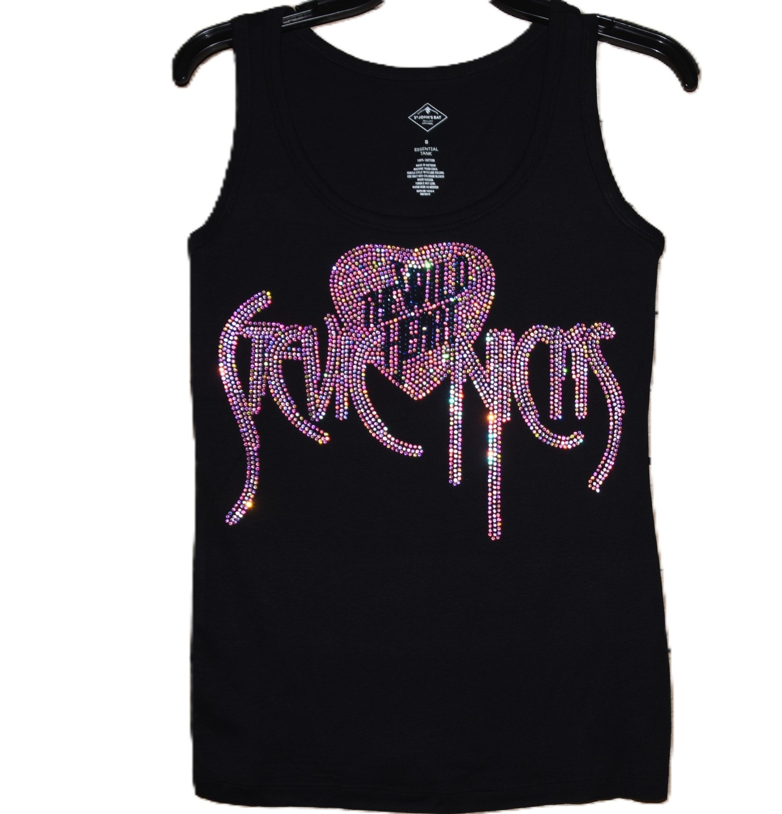 Styx rhinestone bling shirt or tank XS S M L XL XXL 1X 2X 3X 4X 5X