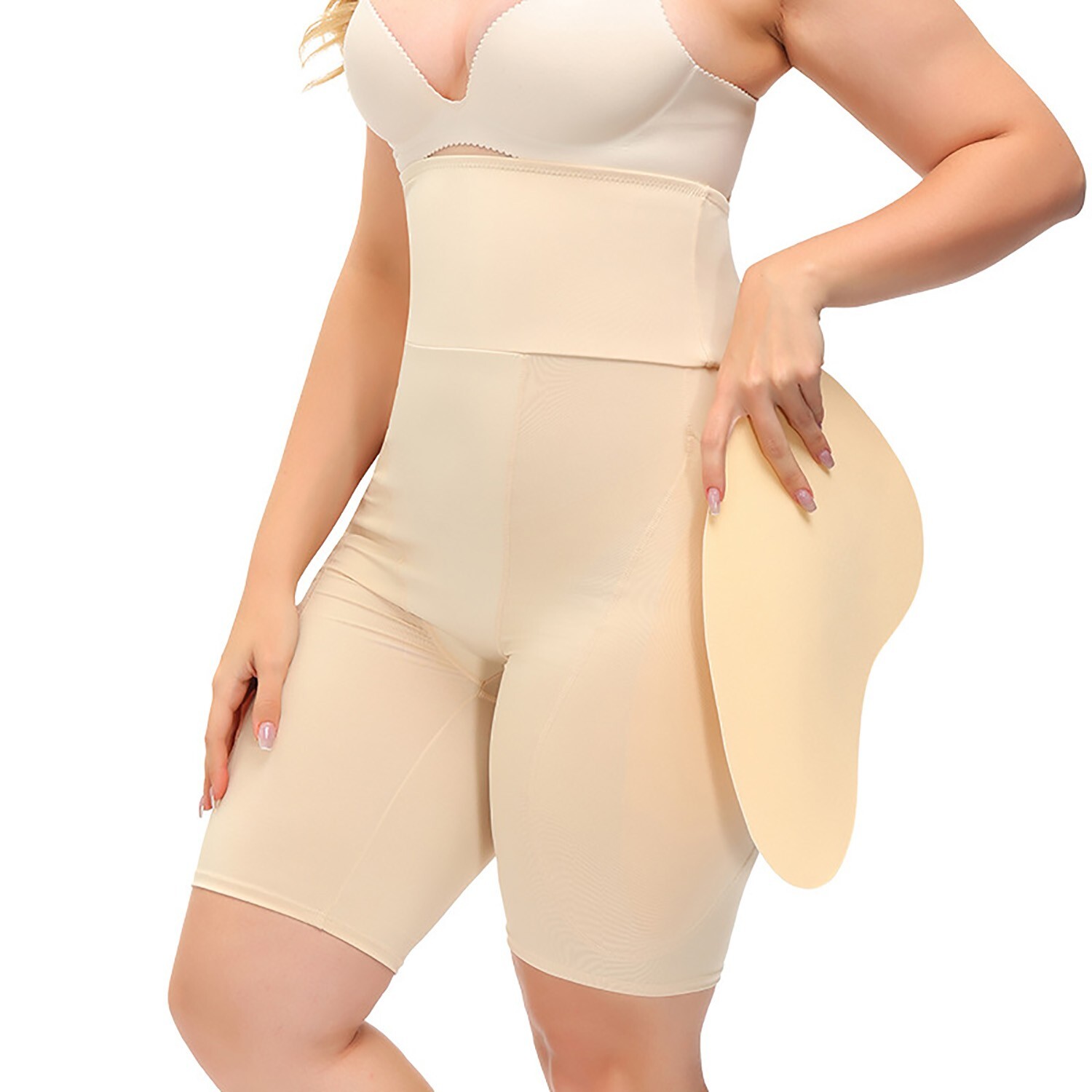 Women Tummy Control Butt Lifter Panties BBL Shapewear With Hip Pads Hip Enhancer