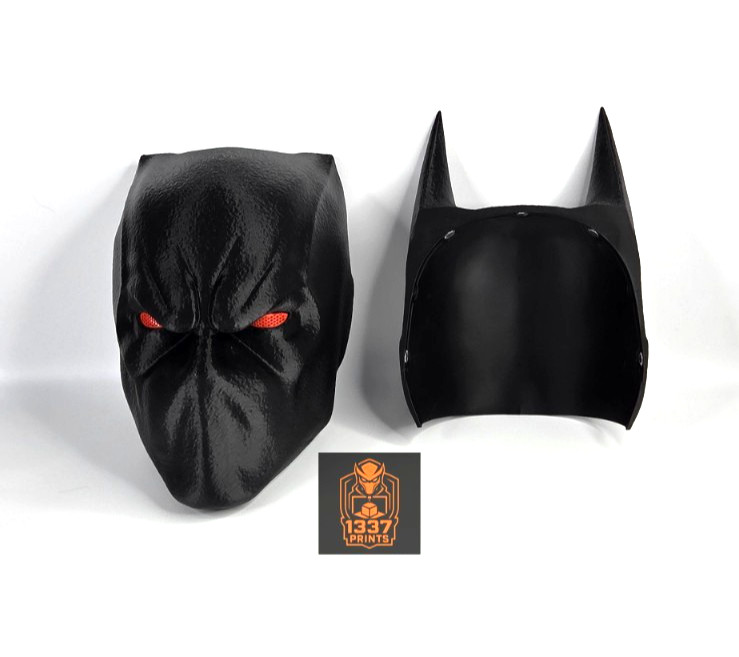 Batman Knightfall Vigilante Cosplay Costume Wearable Helmet Mask 3D Printed