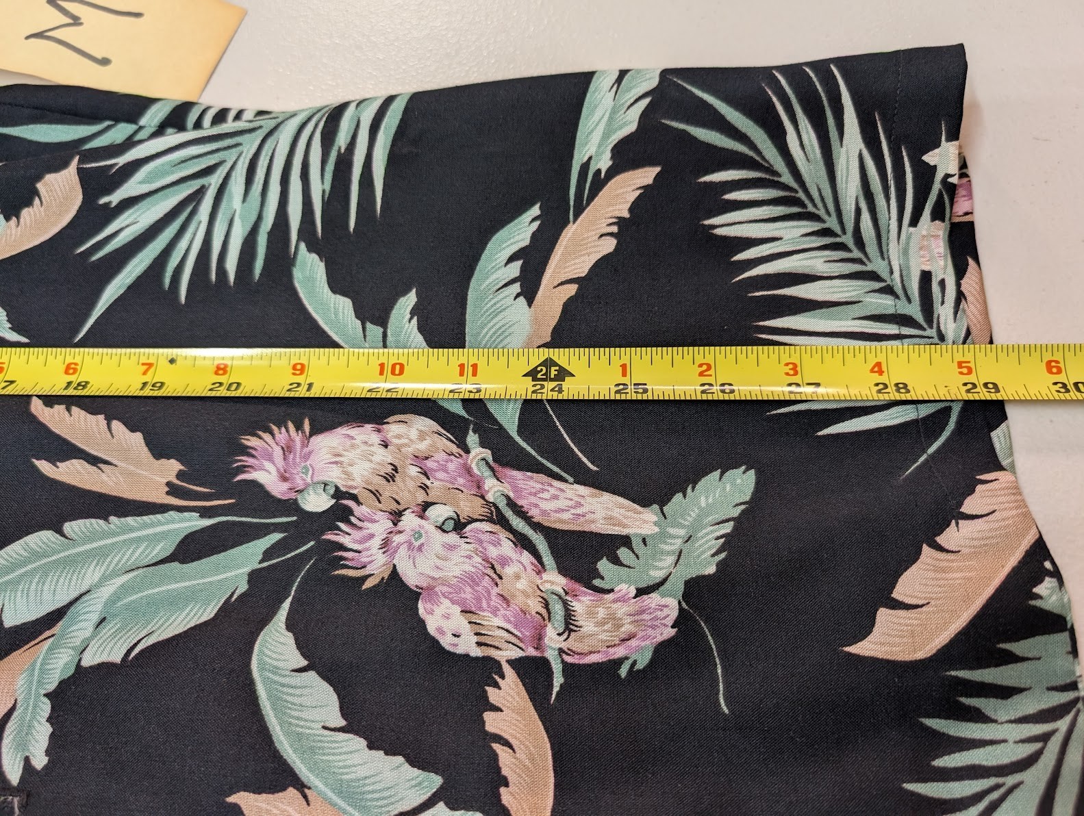 Late 70s Parrot Print Paradise Found Hawaiian Shirt – 100% Rayon – Sony Wardrobe