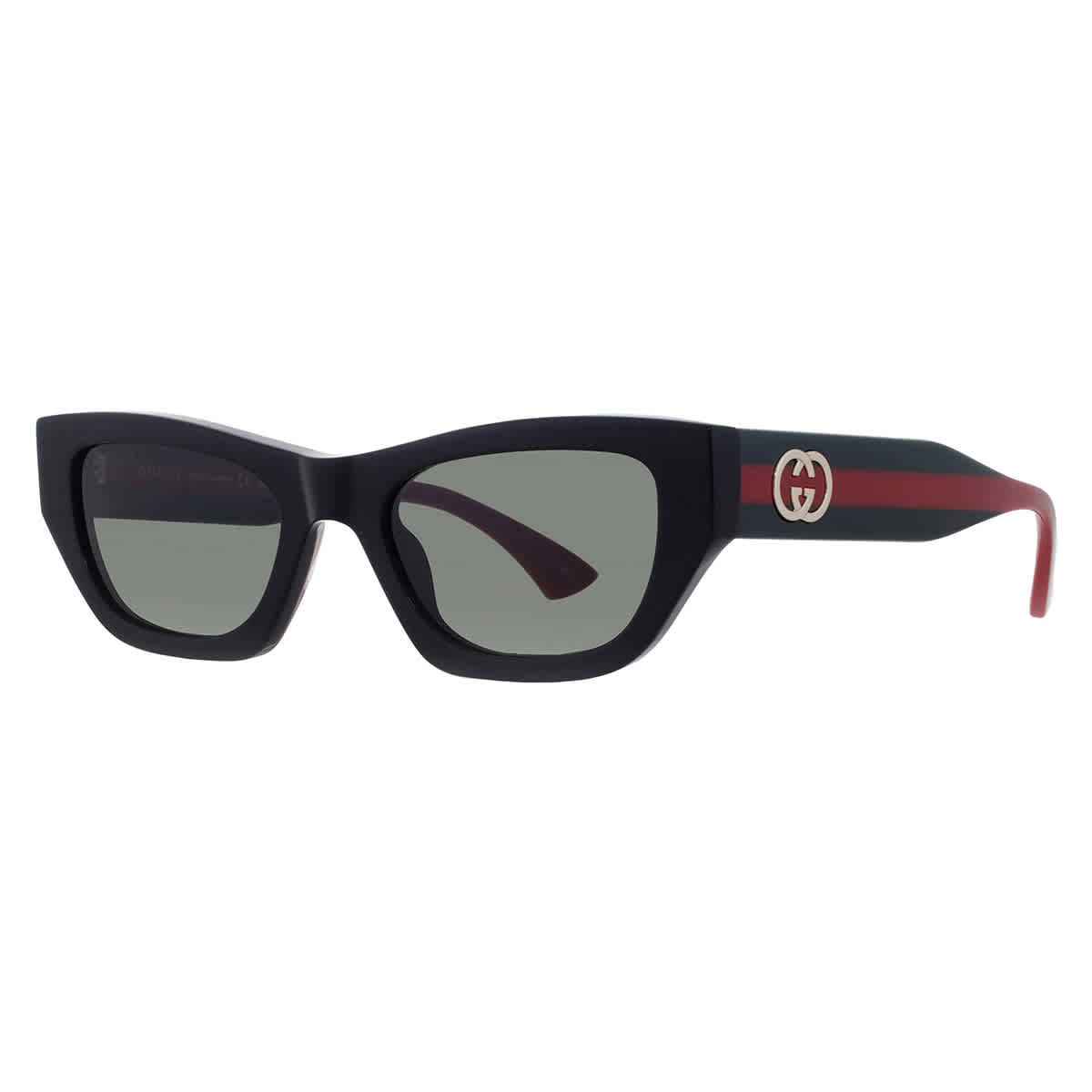 Gucci Grey Cat Eye Ladies Sunglasses GG2116S 001 52 GG2116S 001 52