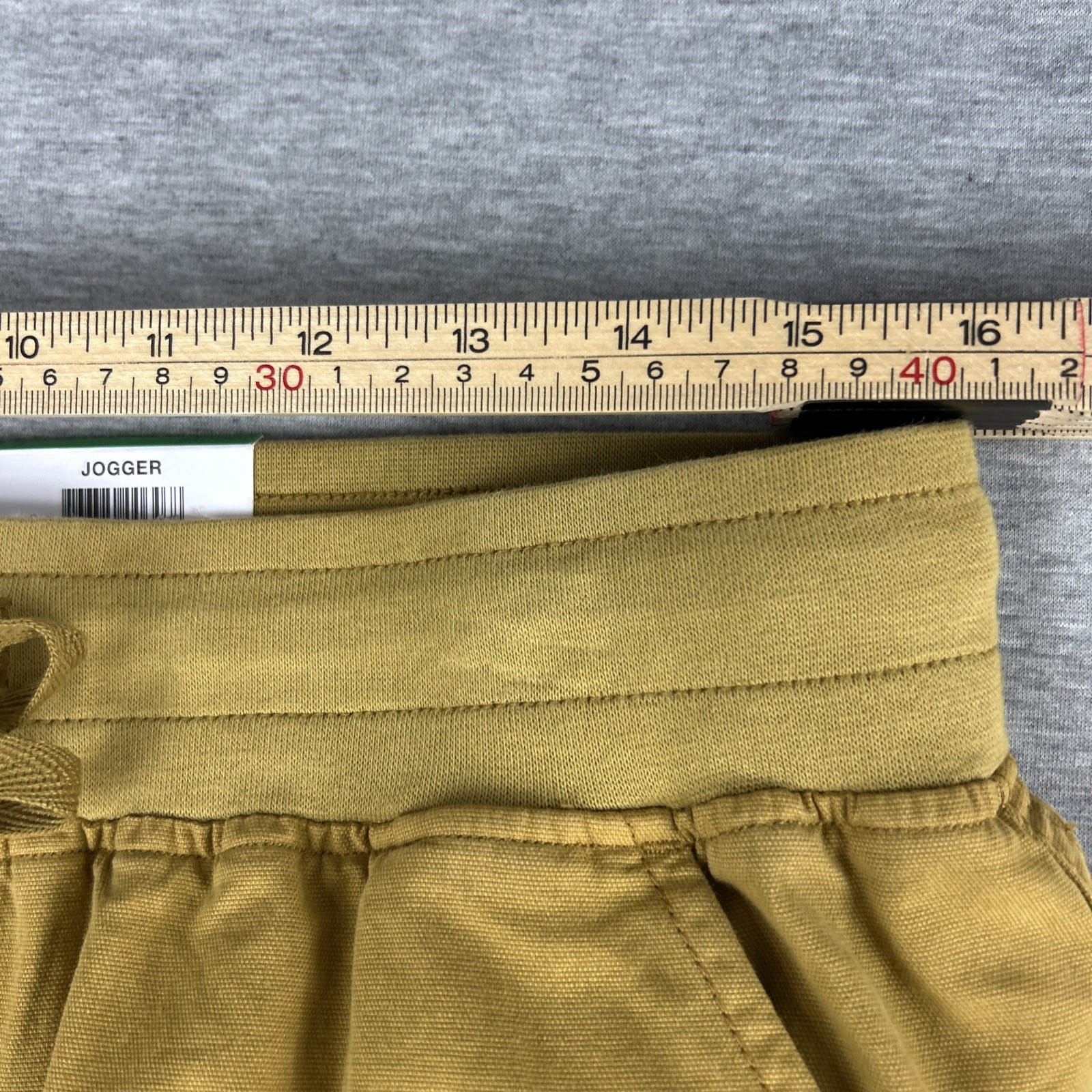 Style & Co Jogger Mid-Rise Comfort Waist Size Large Barley Brown