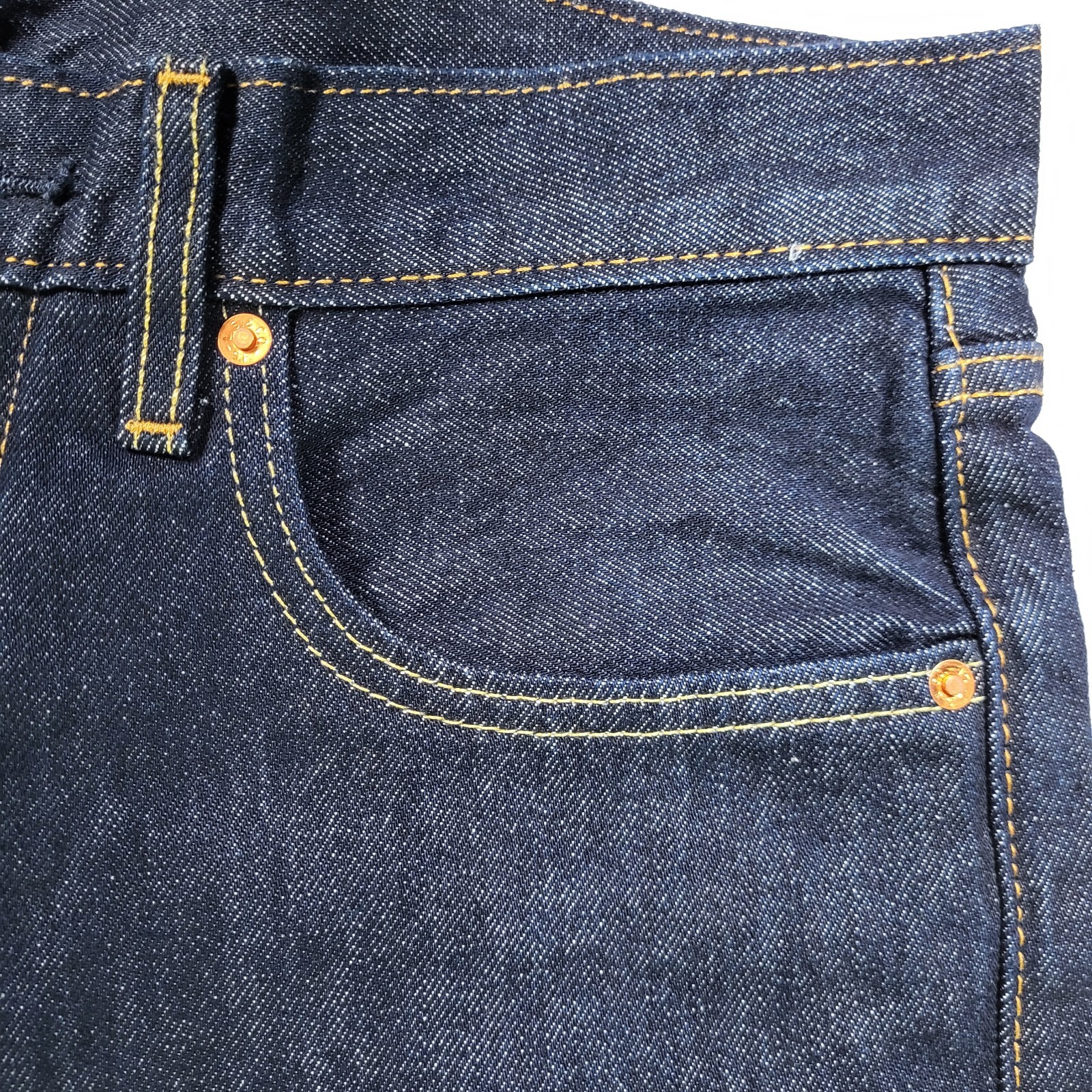 Levis Premium 568 Loose Straight Jeans 32×32 Mens New With Tags Dark Navy Flex