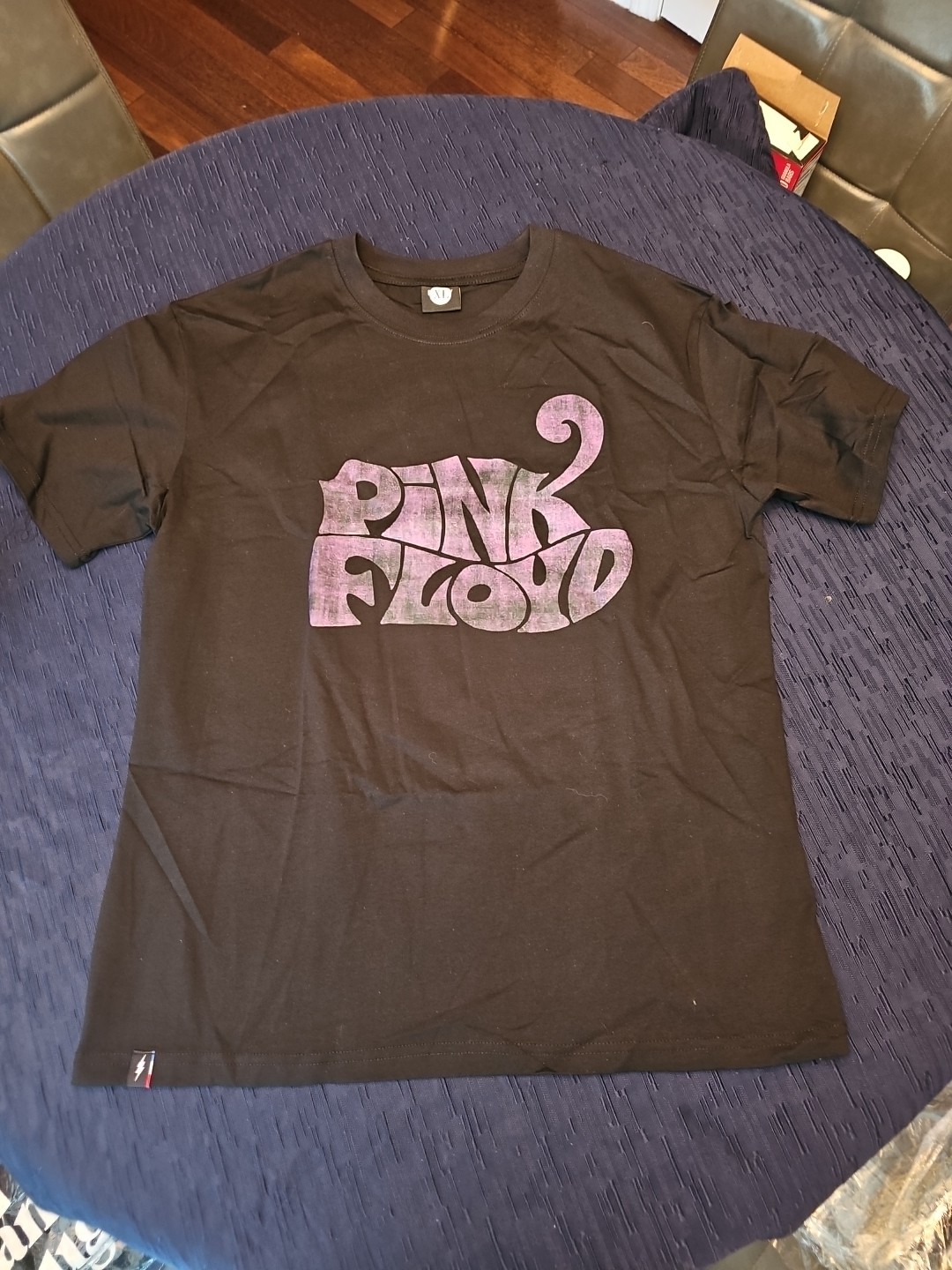 Pink Floyd by Puppy Town Black Size X-Large XL New 100% Cotton Graphic T-Shirt
