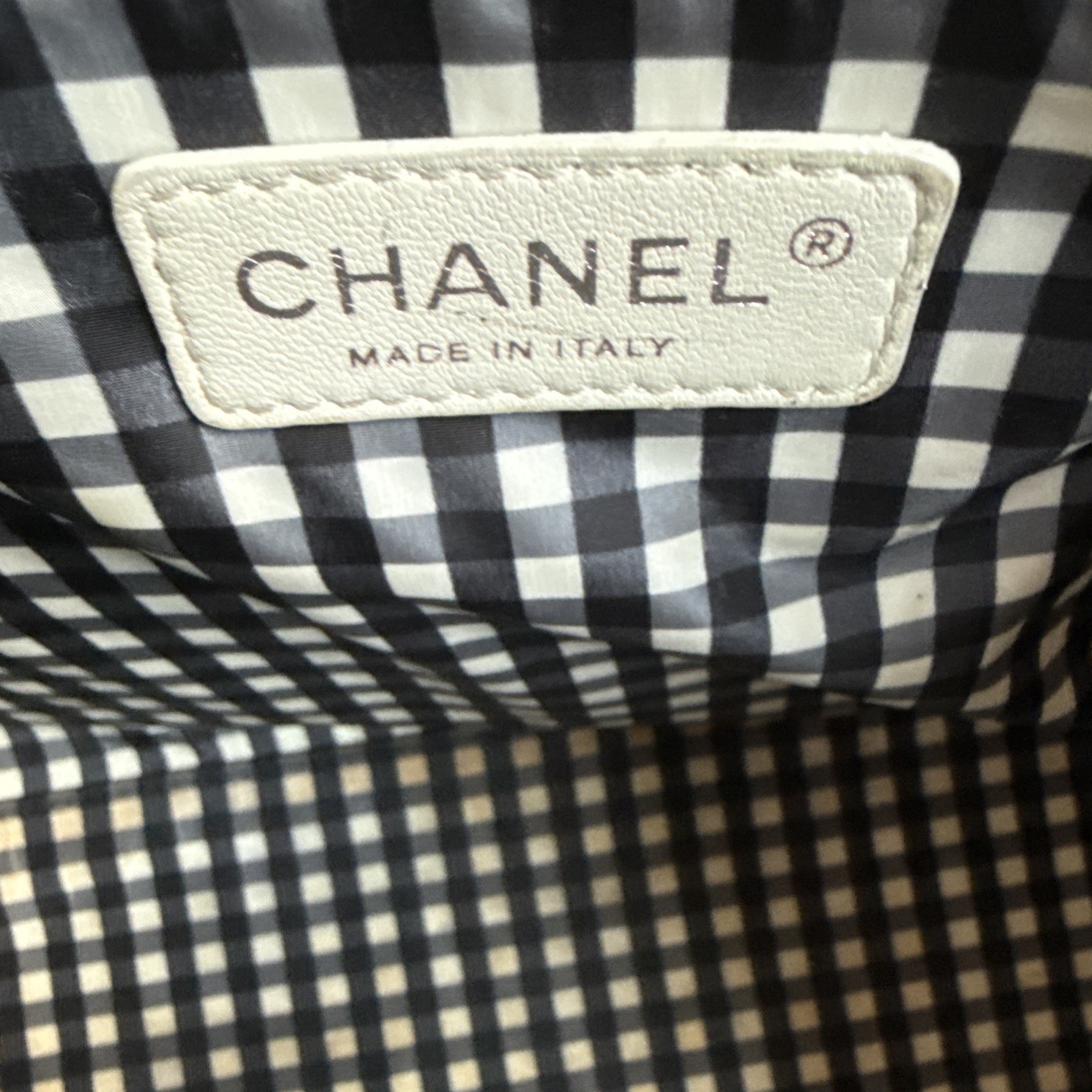 Authentic Chanel Coco Cabas Black Patent leather tote Bag