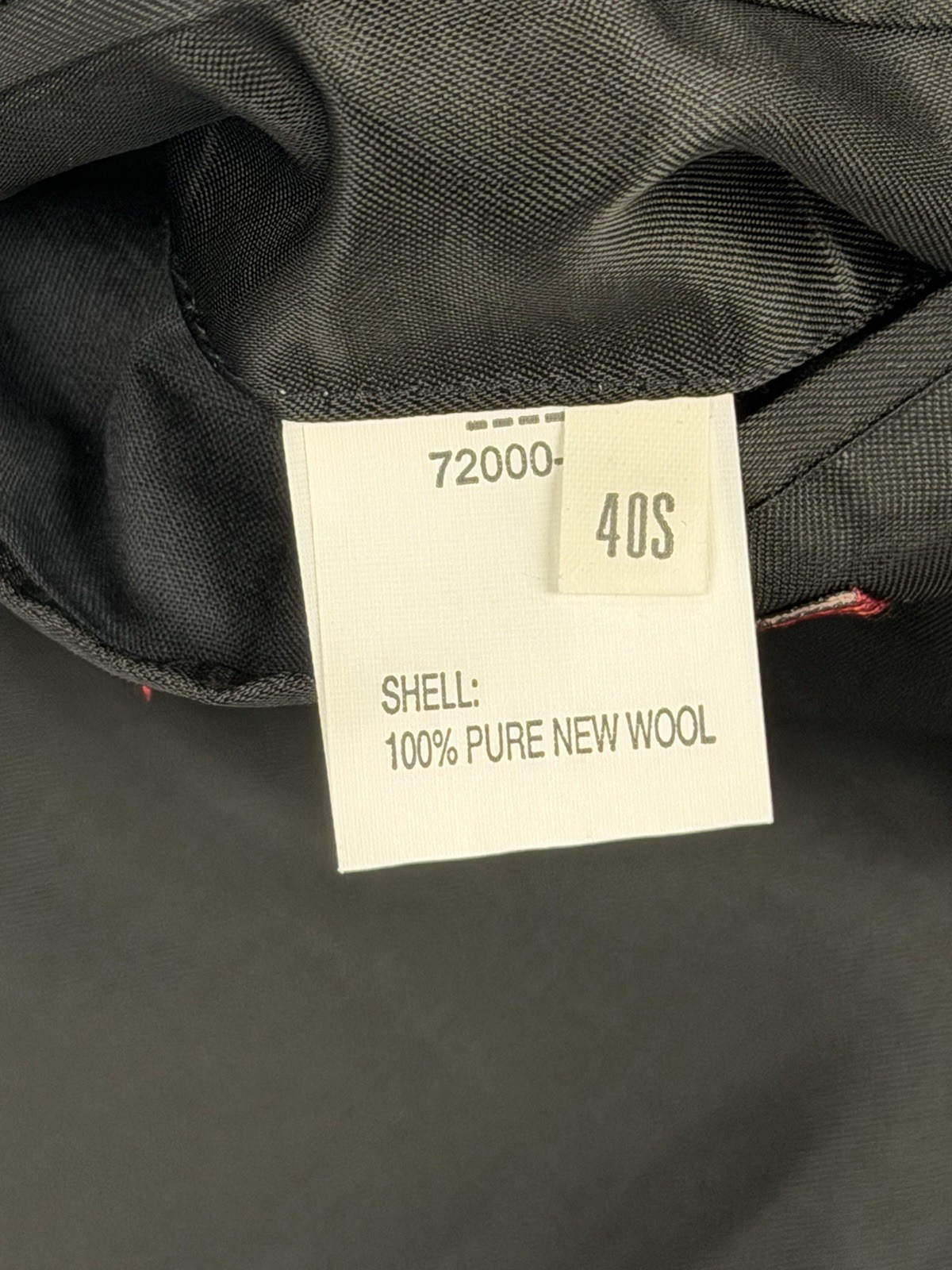 Jos. A. Bank Men’s Black 100% Wool Blazer 40S $495 Three Button