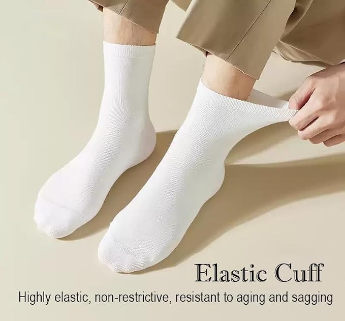 6 Pairs Unisex Ankle Quarter Socks Cotton Sport Low Cut Socks Size 10-13 New