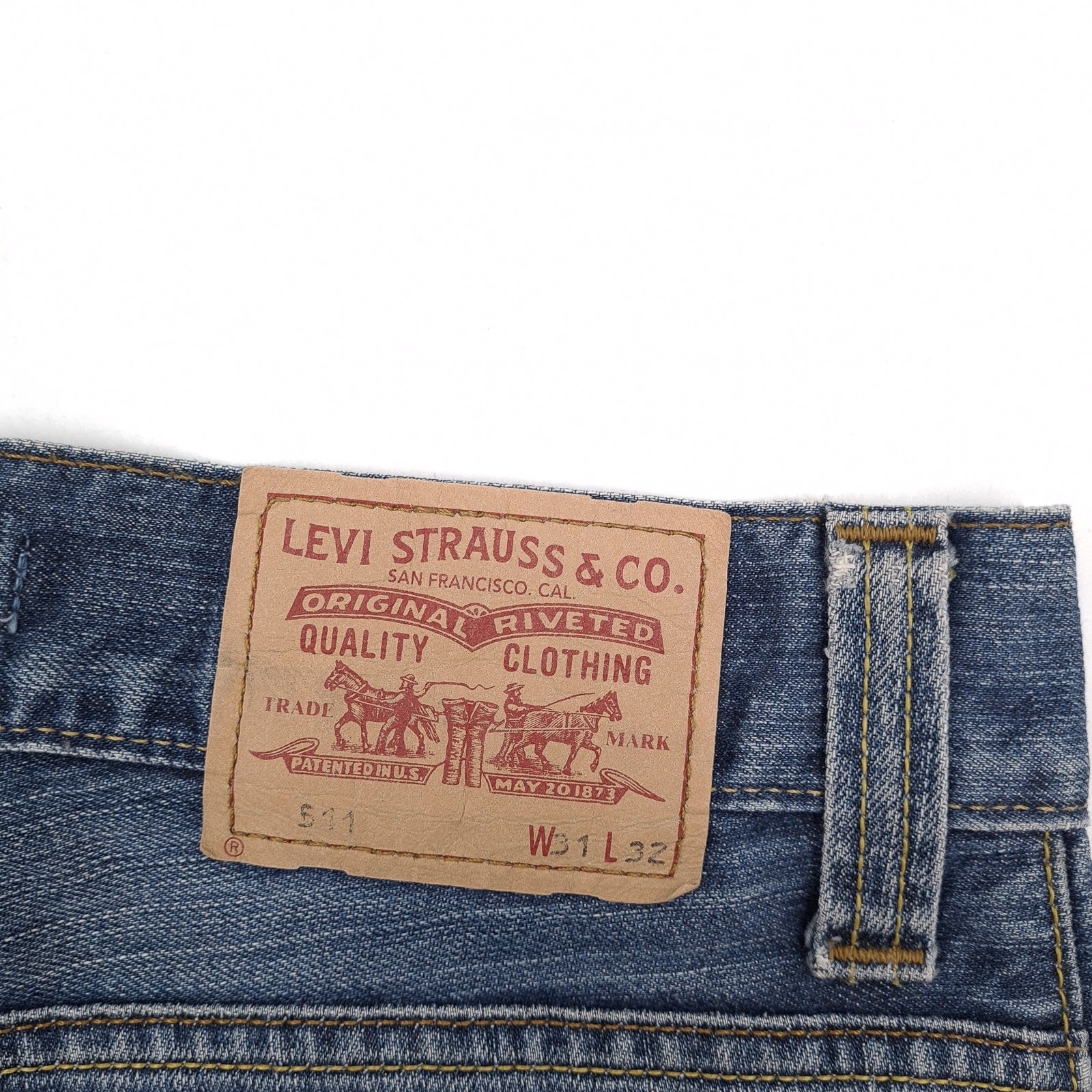 Vintage Levi’s Jeans 511 Men Slim Straight Yw9 Size W31 L30