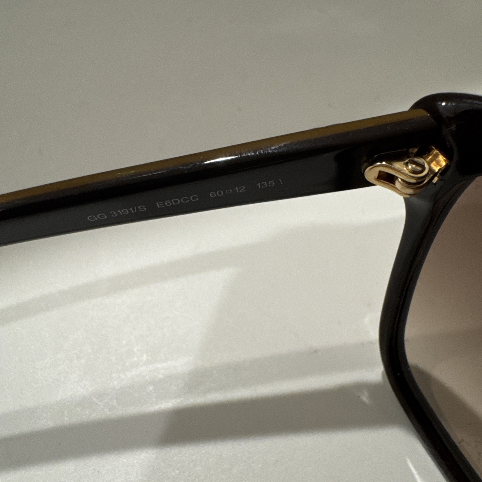 Gucci GG 3191/S E6DCC 60-12-135 Women’s Frame Gradient Lens Cat Eye Sunglasses