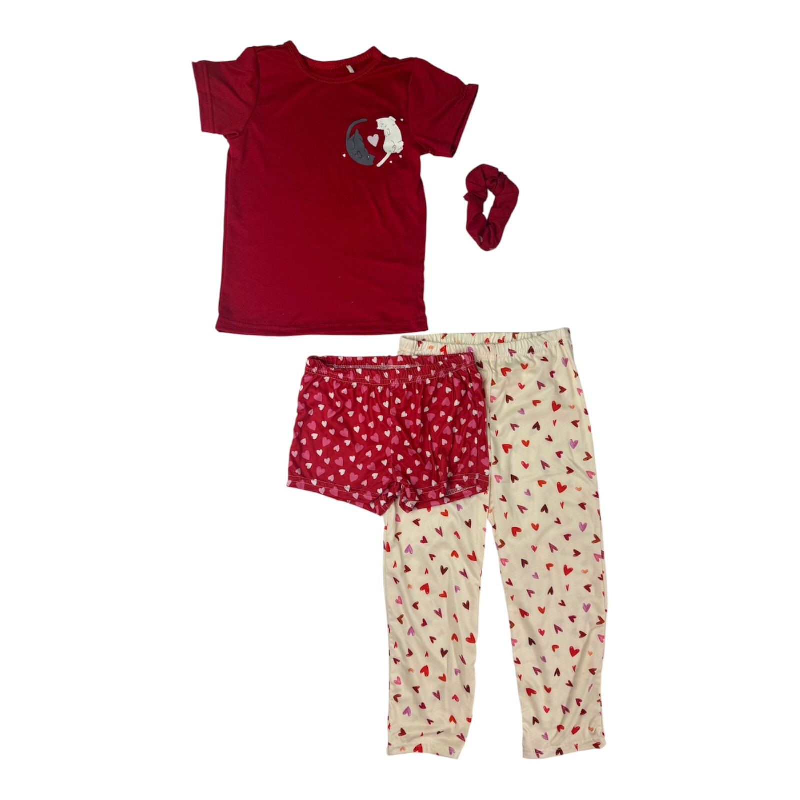 Catherine Malandrino Girl’s 4-Pc Pajamas Size 4, 5, 6, 6X 7/8, 10/12, 14/16