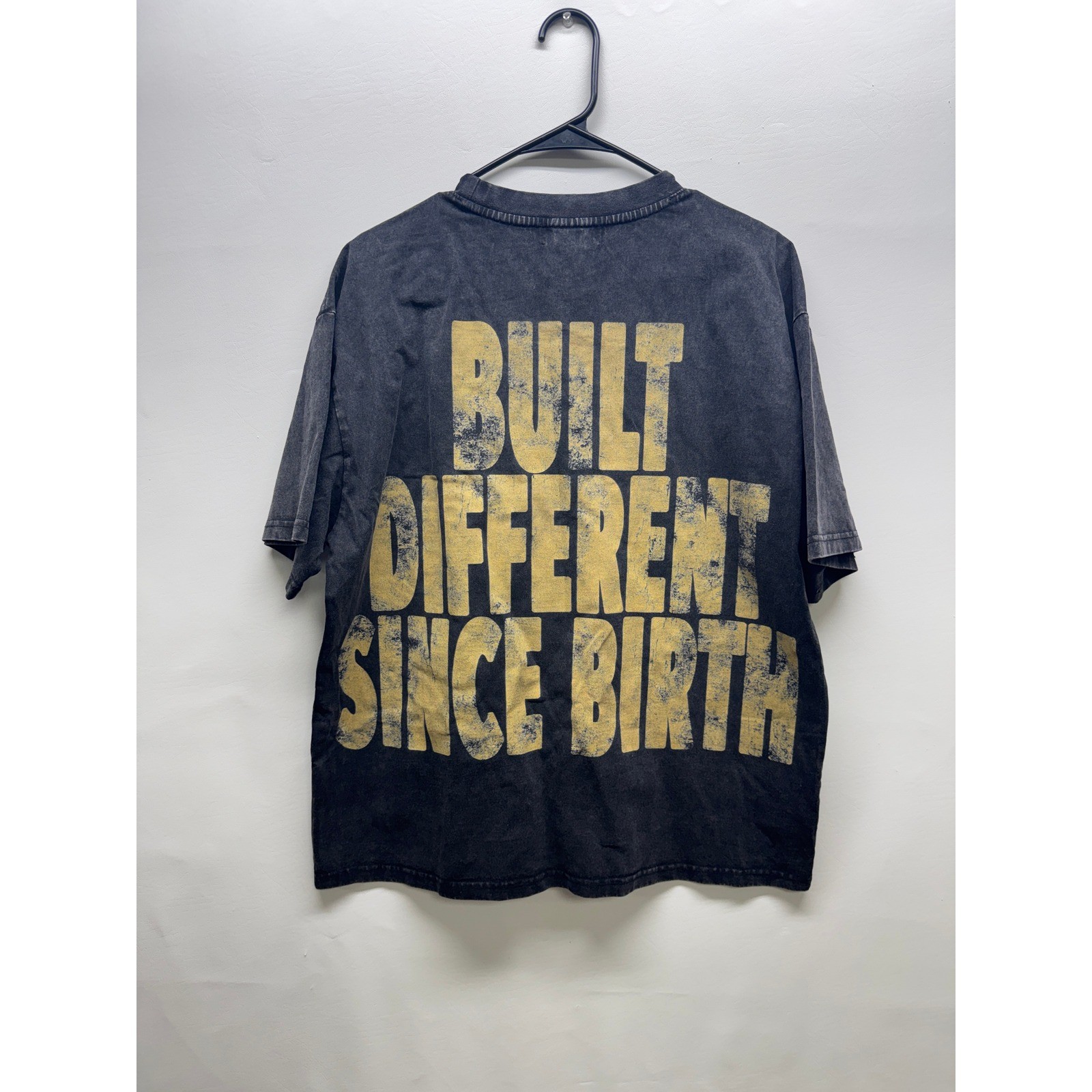 Majestik T Shirt Men Medium Black Built Different Motocross Graphic Rhinestone