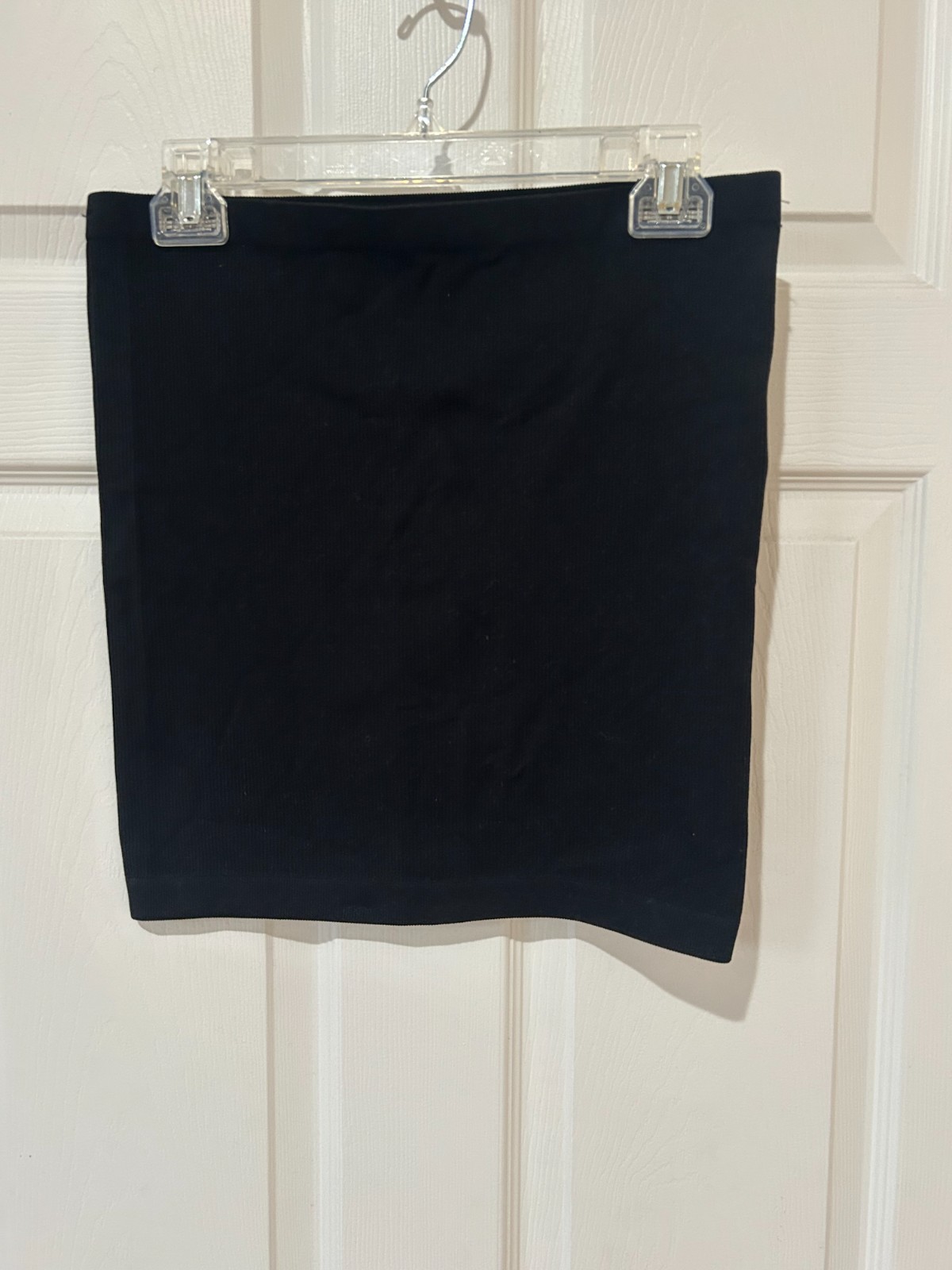 Eye Candy Women’s Black Mini Skirt size 1X/2X – (92% Nylon,8% Spandex)