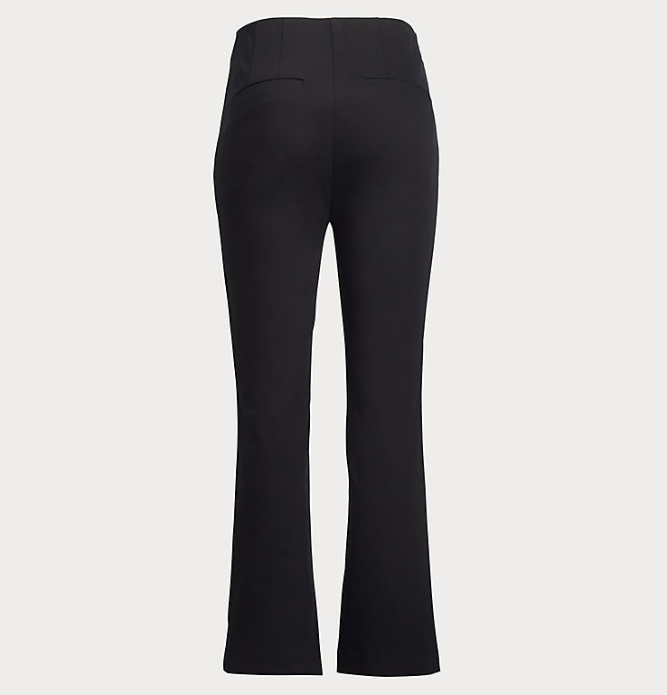 Loft Tall Side Zip Kick Crop Pants in Black & White 4,6,8 10,12,14,16 Tall $79.5