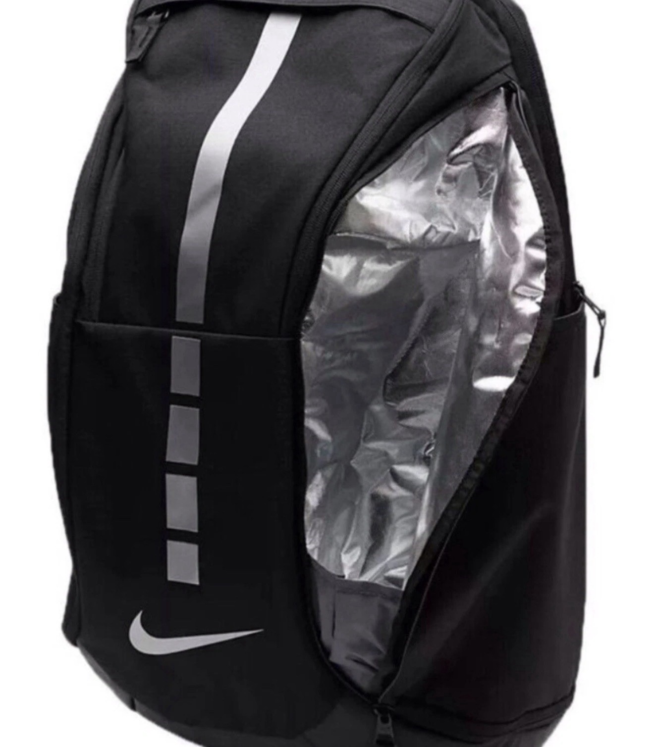 Nike Hoops Elite Pro Backpack Basketball School Black Silver Grey BA5554-011 New