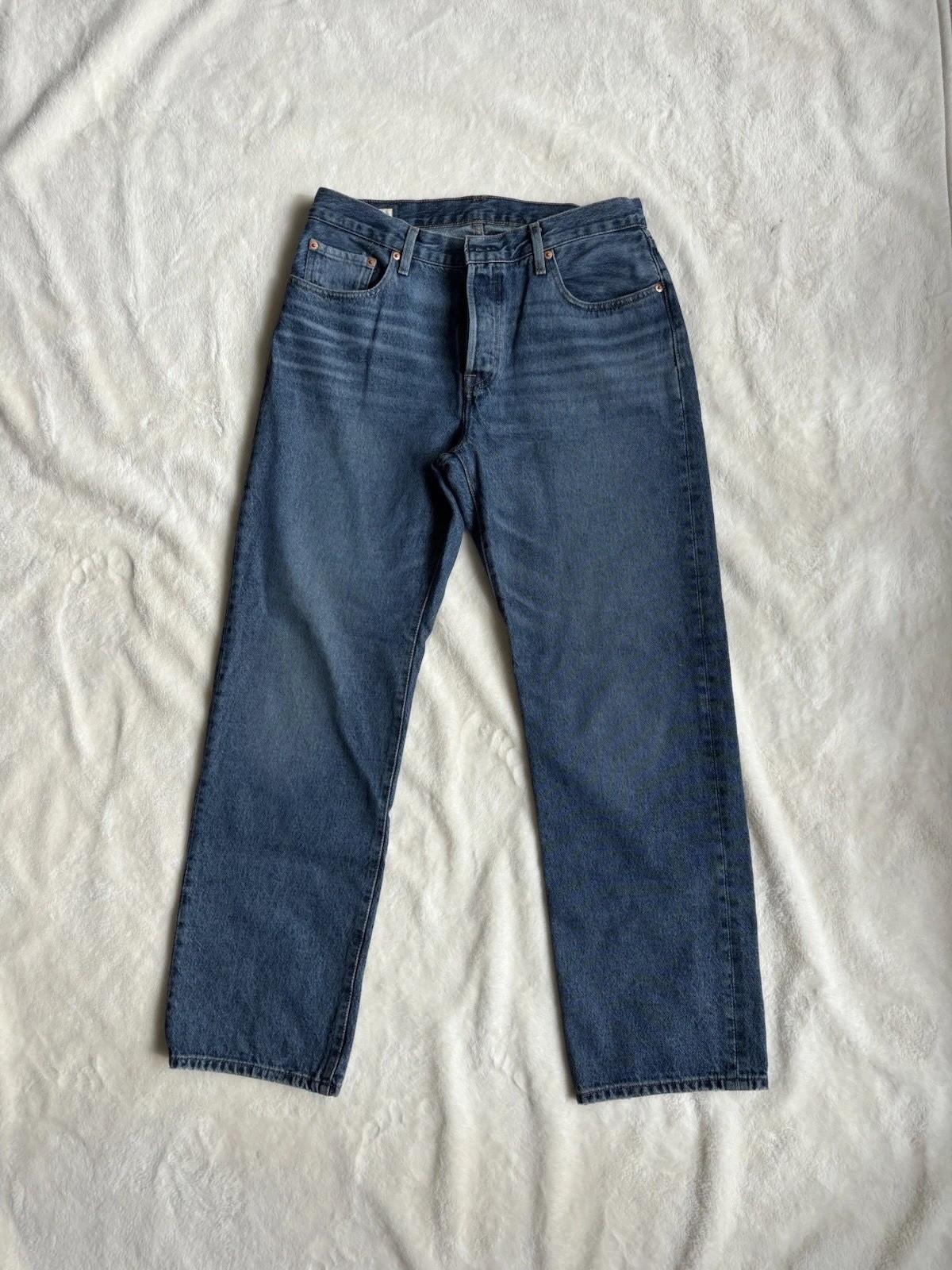 Levi’s 501 Vintage 90s Medium Dark Wash 28×30 Jeans