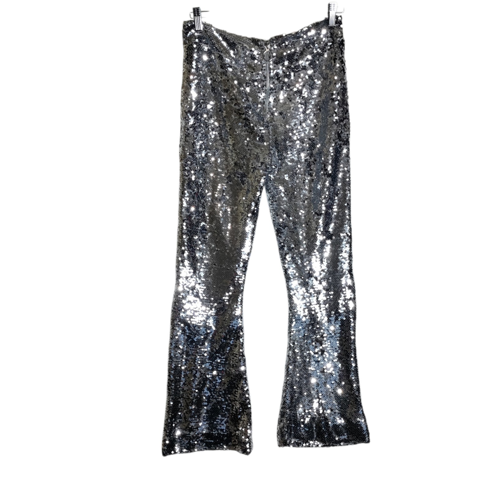 Club Exx Mirror Ball Dancer Flare Pants Womans Size Medium