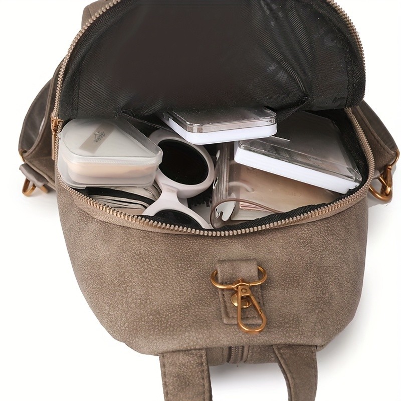 Multifunctional fashionable backpack, double-shoulder bag, daily backpack