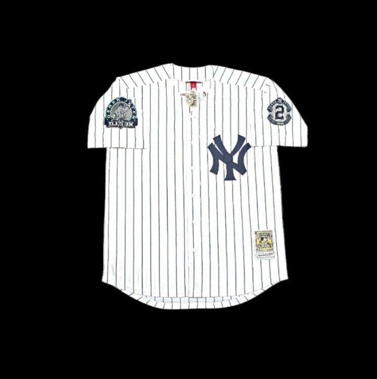 Derek Jeter New York Yankees 5 World Series Men’s Baseball Jersey