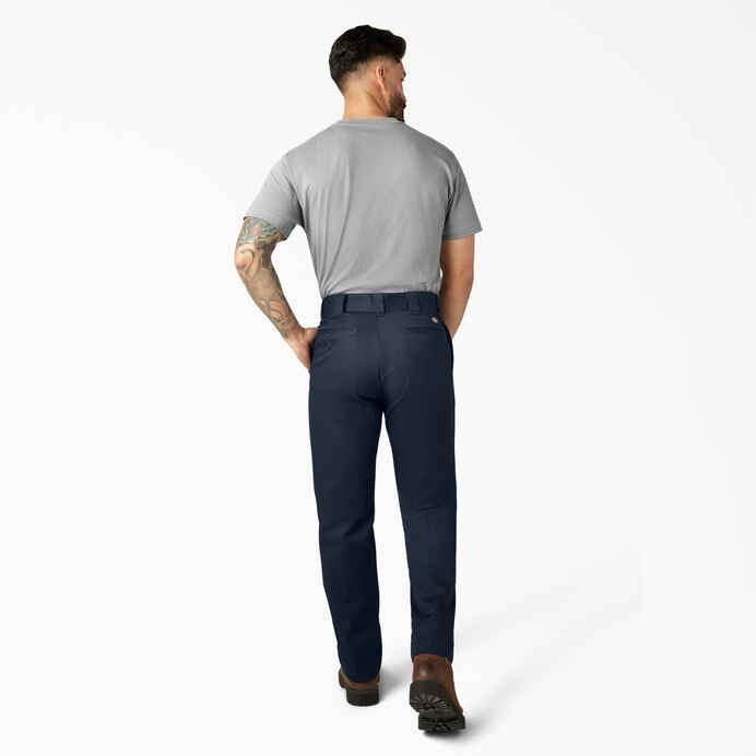 Mens 34×32 Stretch Pants Classic Fit Straight Leg Outdoor Work Regular Fit Pants