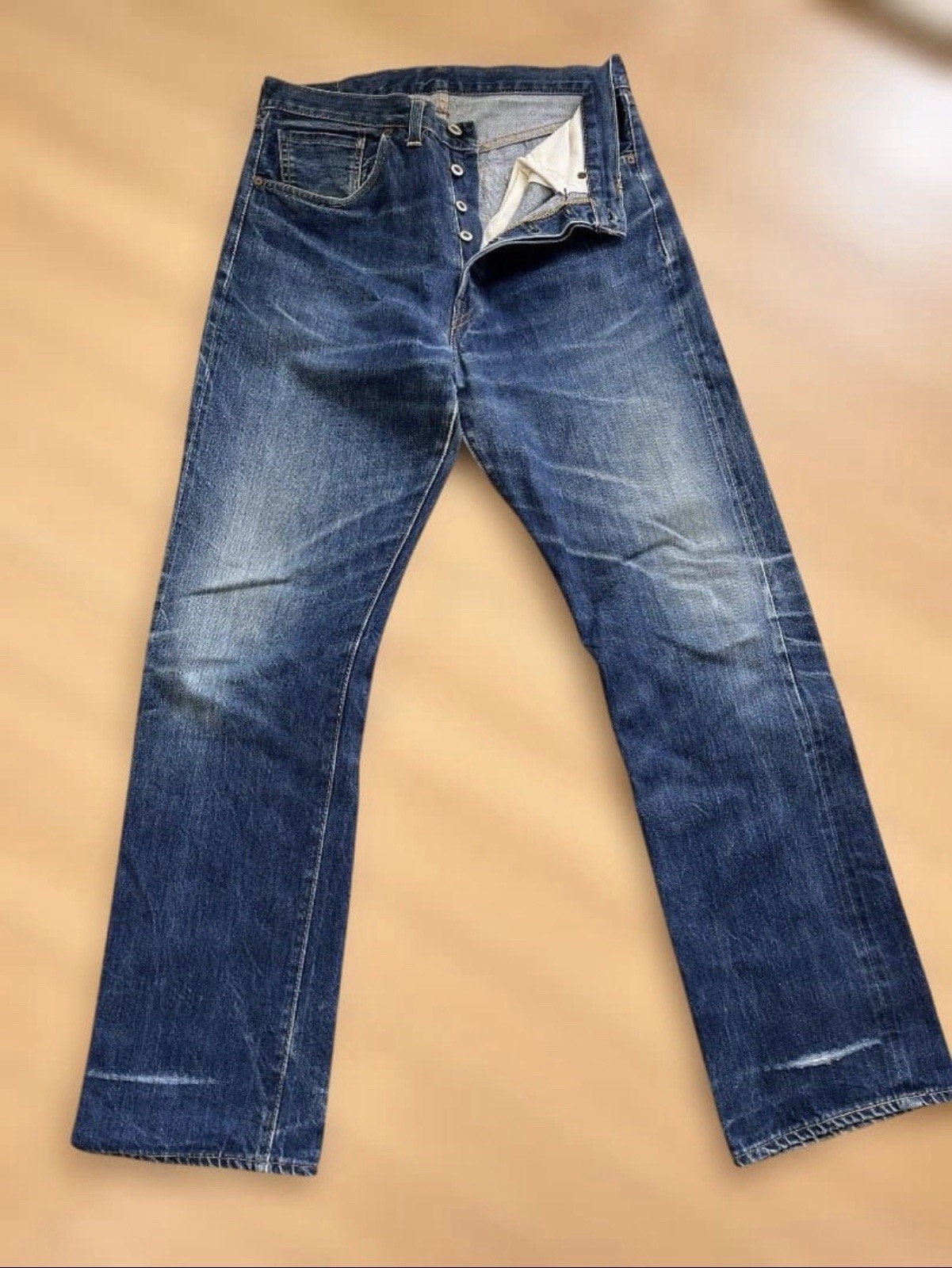 vintage Levi’s LVC S501XX 1944 Era Valencia Redline Selvedge Denim W34 L36 USA