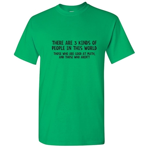 Good At Math Sarcastic Graphic Math Gift Idea Cool Humor Funny Novelty T-shirt