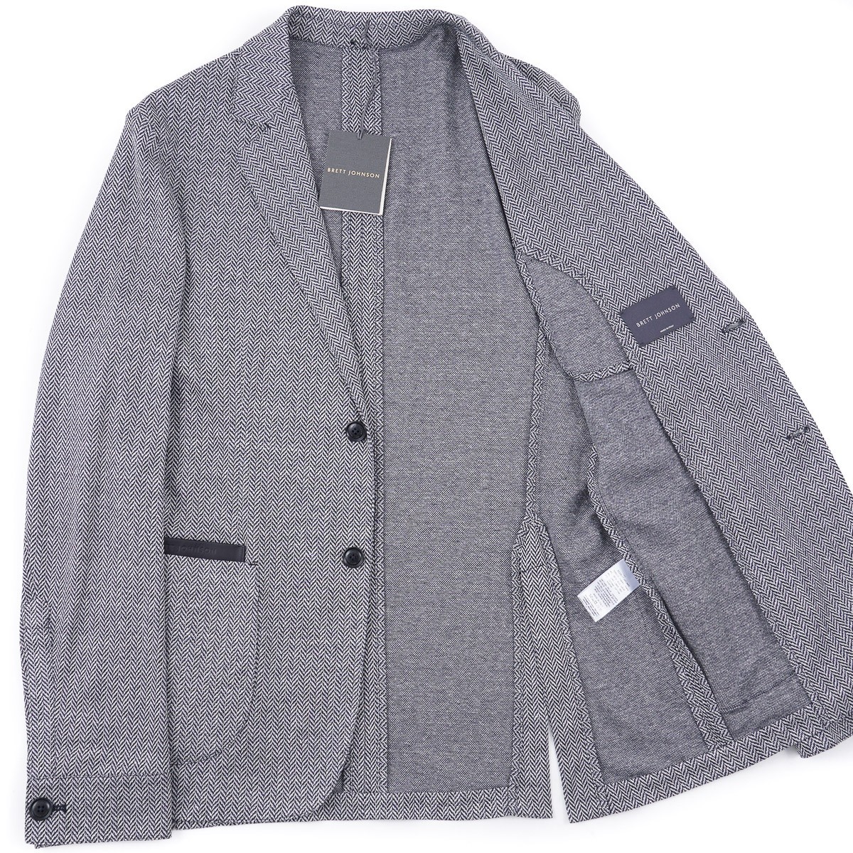 Brett Johnson Lightweight Unlined Shirt-Jacket Blazer Slim L (40-42) Eu52 NWT
