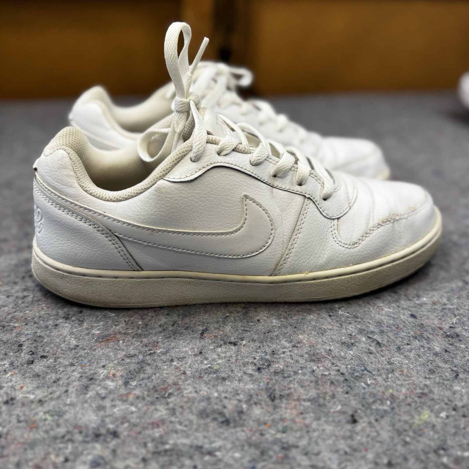 Size 10.5 – Nike Court Vision Next Nature Low Triple White