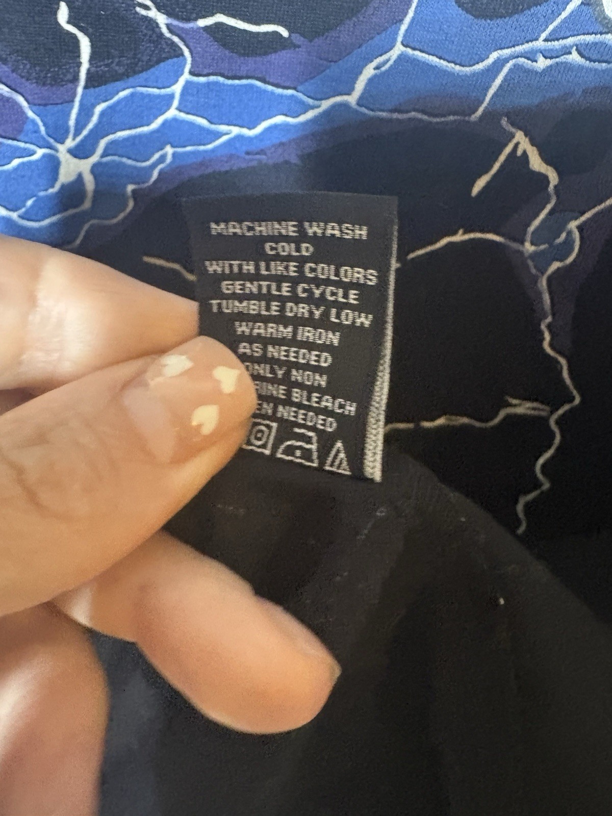 {NWOT} Men’s WXYZ Space Dye GOAT Tee Large