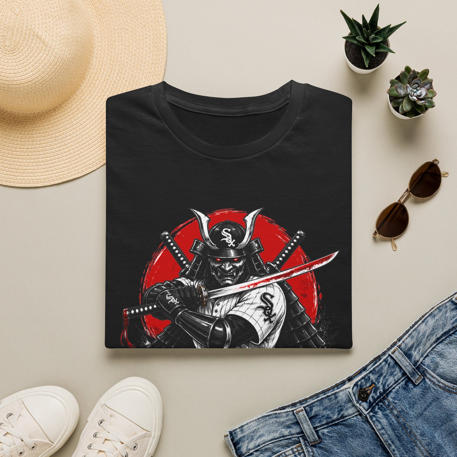 Southside Samurai T-Shirt | Samurai white sox