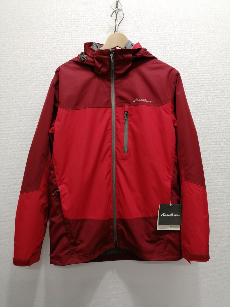EDDIEBAUER Mountain Parka With Liner Red X Bordeaux Tag Medium Used