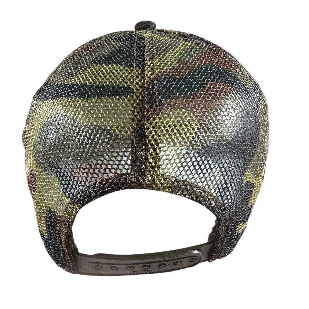 Weatherby Rifles & Scopes Camo Trucker Snapback Hat White Mesh Ram Foam Otto Cap