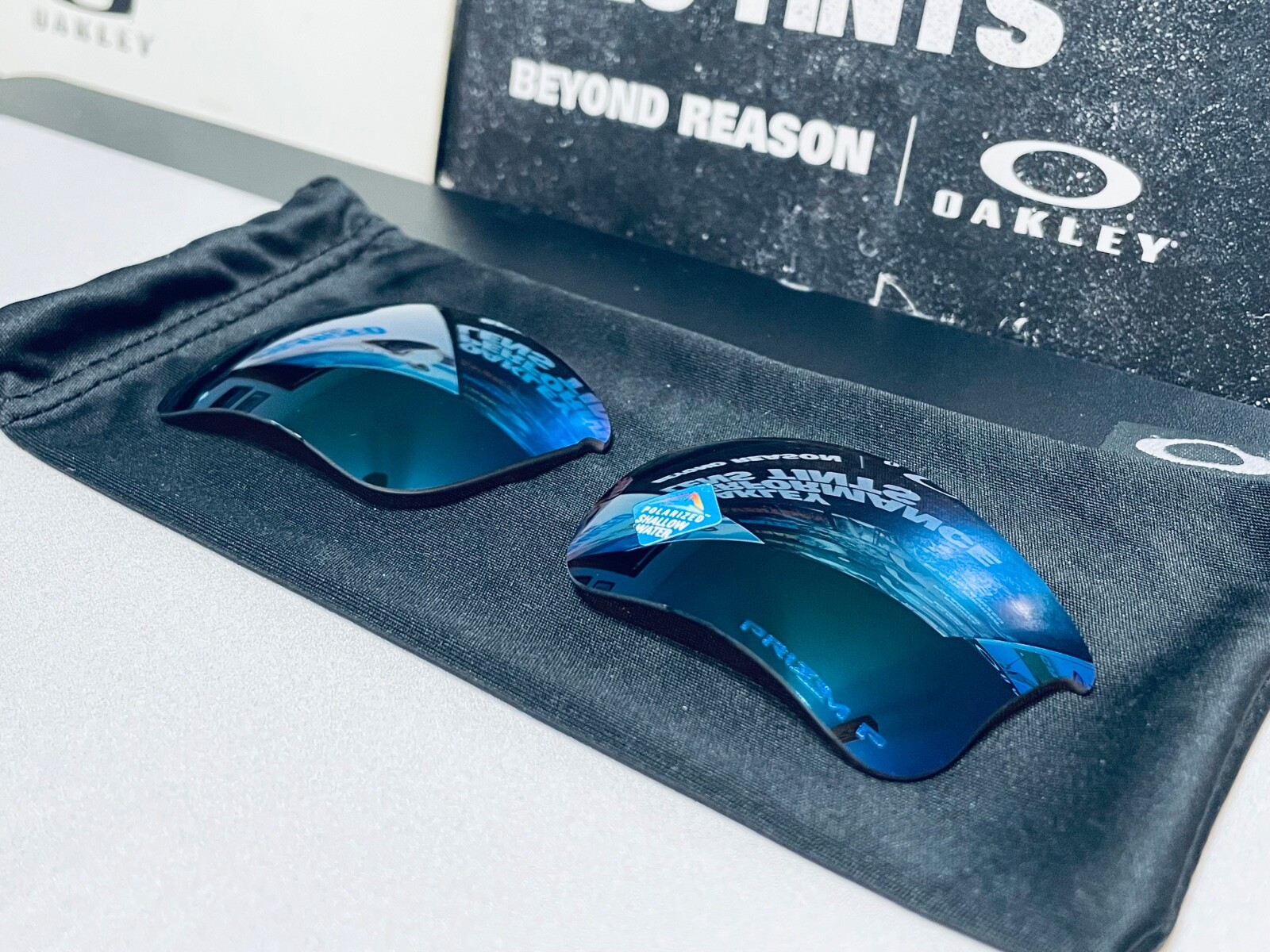 Oakley Flak Jacket 1.0 XLJ Prizm Shallow Water Polarized lens SKU# 101-106-008