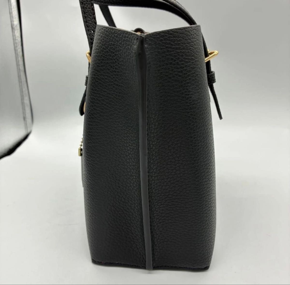 COACH C4084 Molly Tote 25 Leather Handbag 2‑Way Shoulder 19.5x29x10.5cm 530g