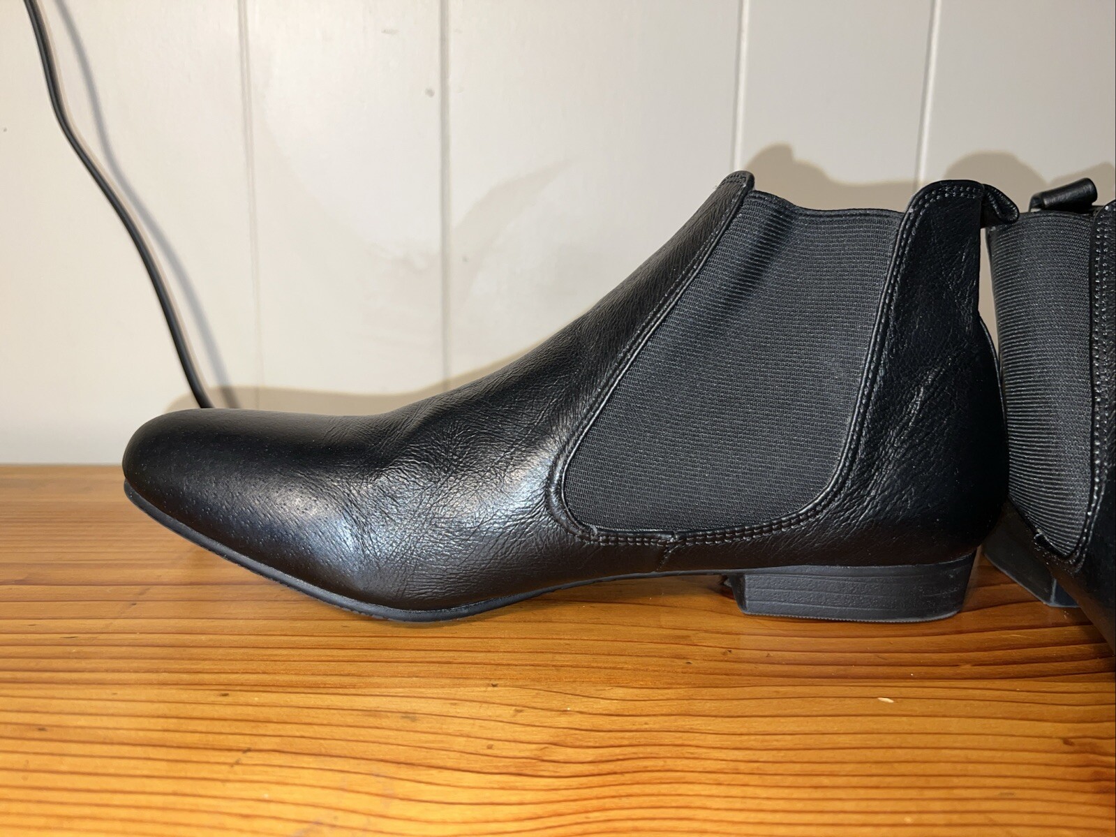 CHINESE LAUNDRY Black Leather SZ 10 M Britt Booties 4585