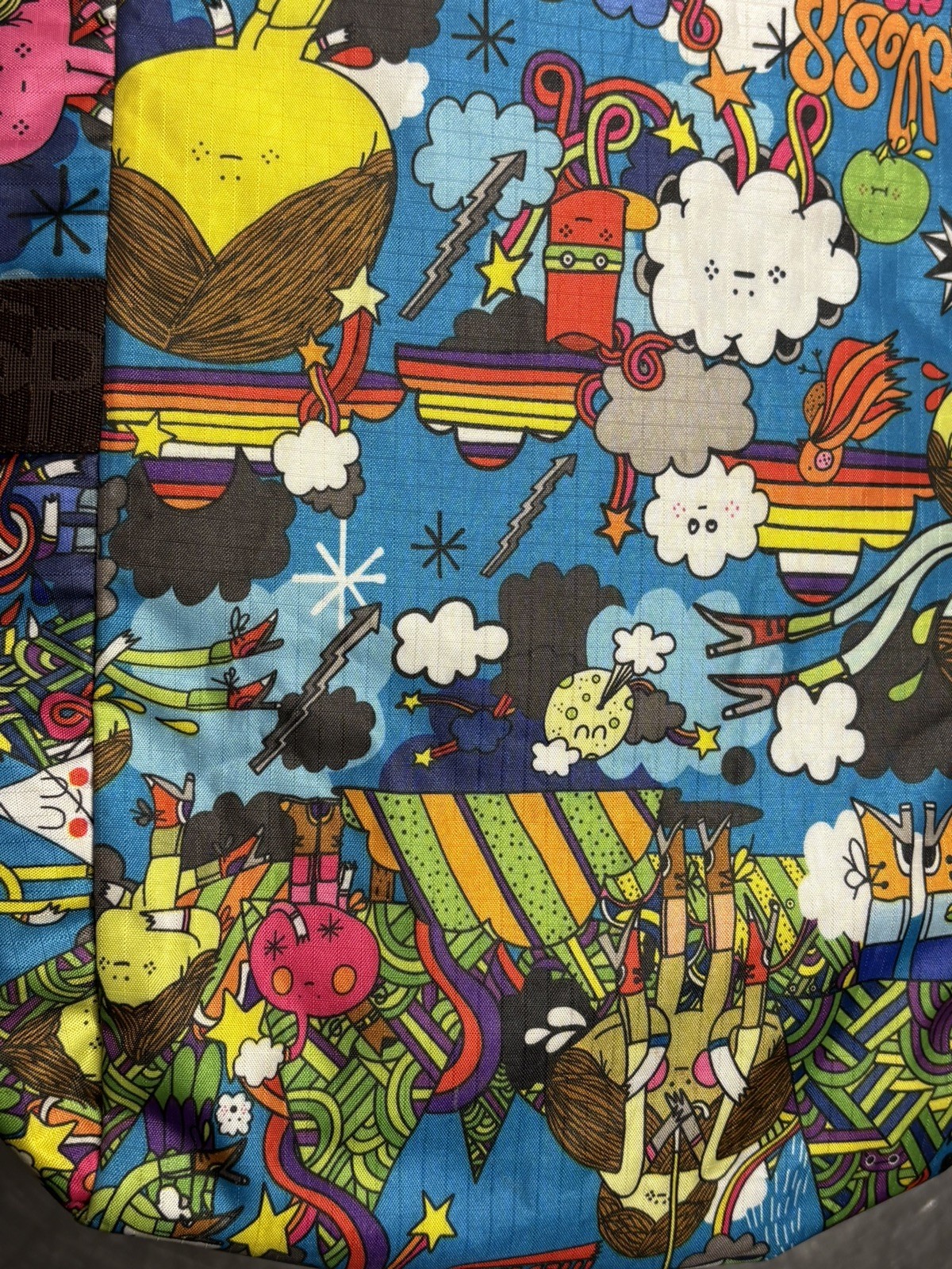 LeSport Sac Duffel Bag 21” x 12” x 9” Artist In Residence Merijn Hos Dutch Art