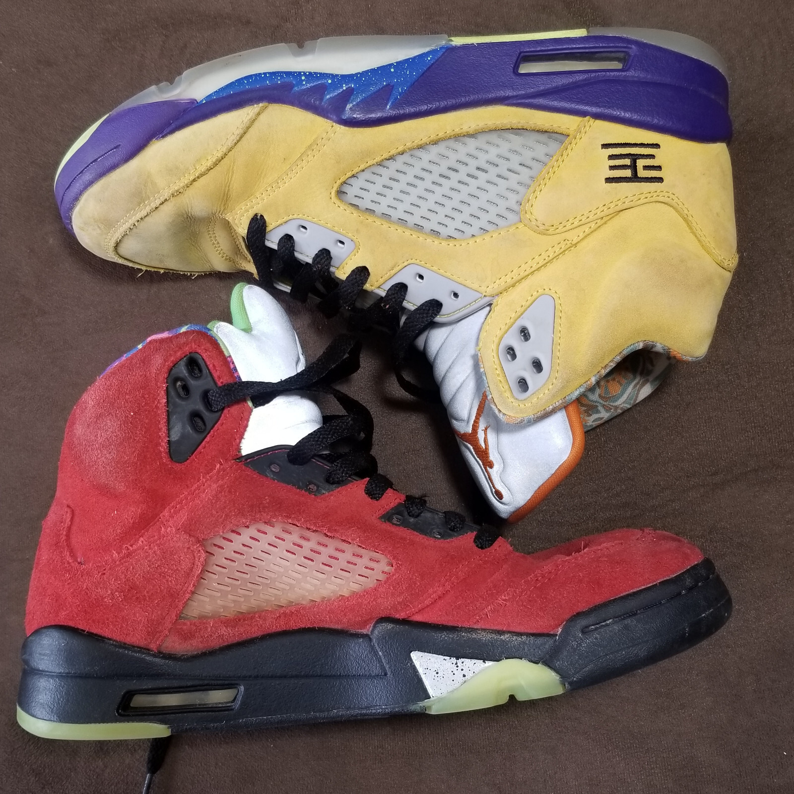 Jordan Retro 5 What The Size 9 CZ5725-700 2020 Nike Air Sneakers