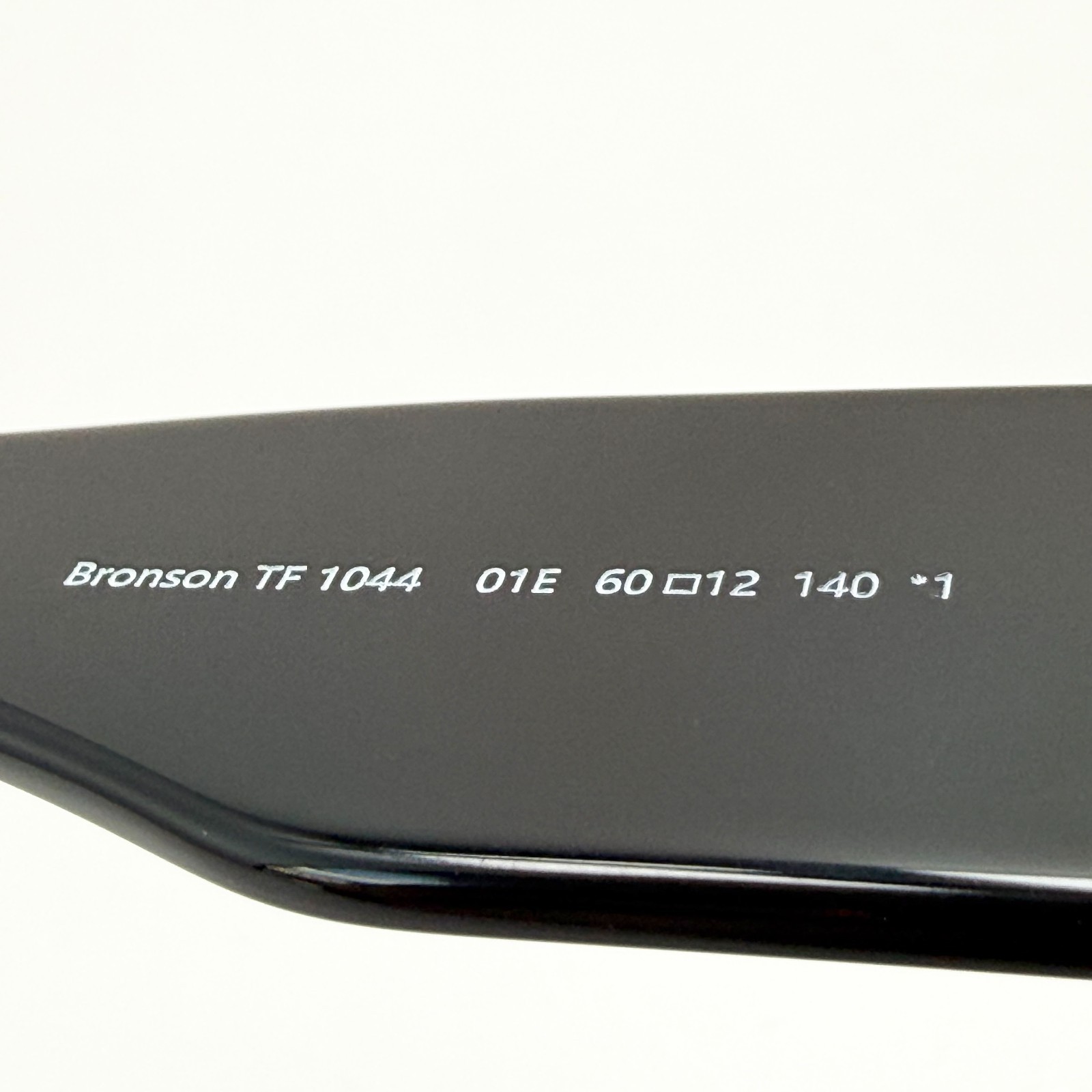 Tom Ford TF1044 Bronson Sunglasses Black Frame Gradient Brown Lens 60-12-140