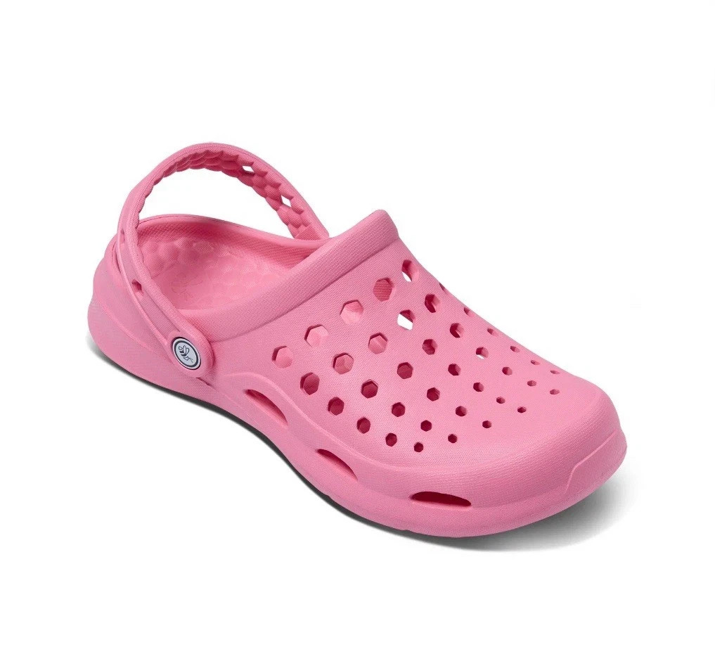 JOYBEES Unisex Size 7 Women/ 5 Men Active Clog Comfort Sandals • Pink