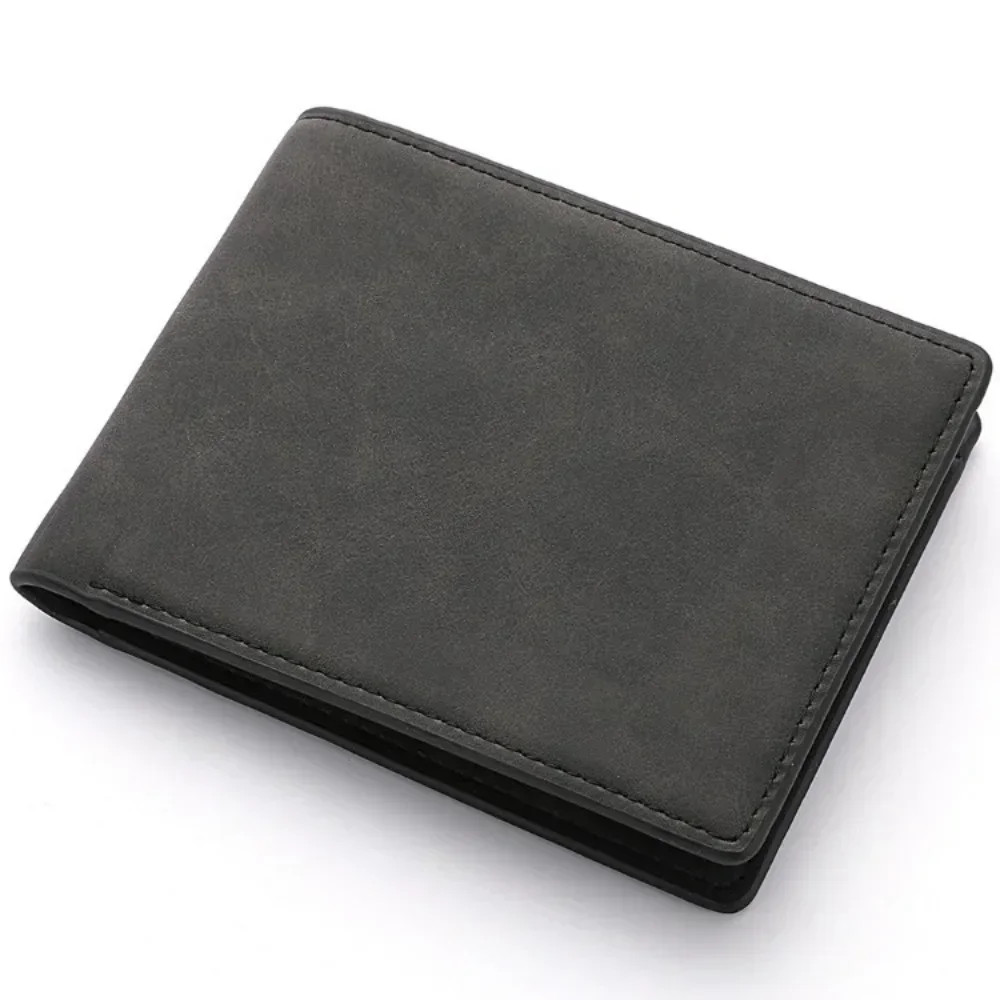 Men’s Leather Organizer Wallet – Bifold Cowhide with 8+ Card Slots ID Pocket New