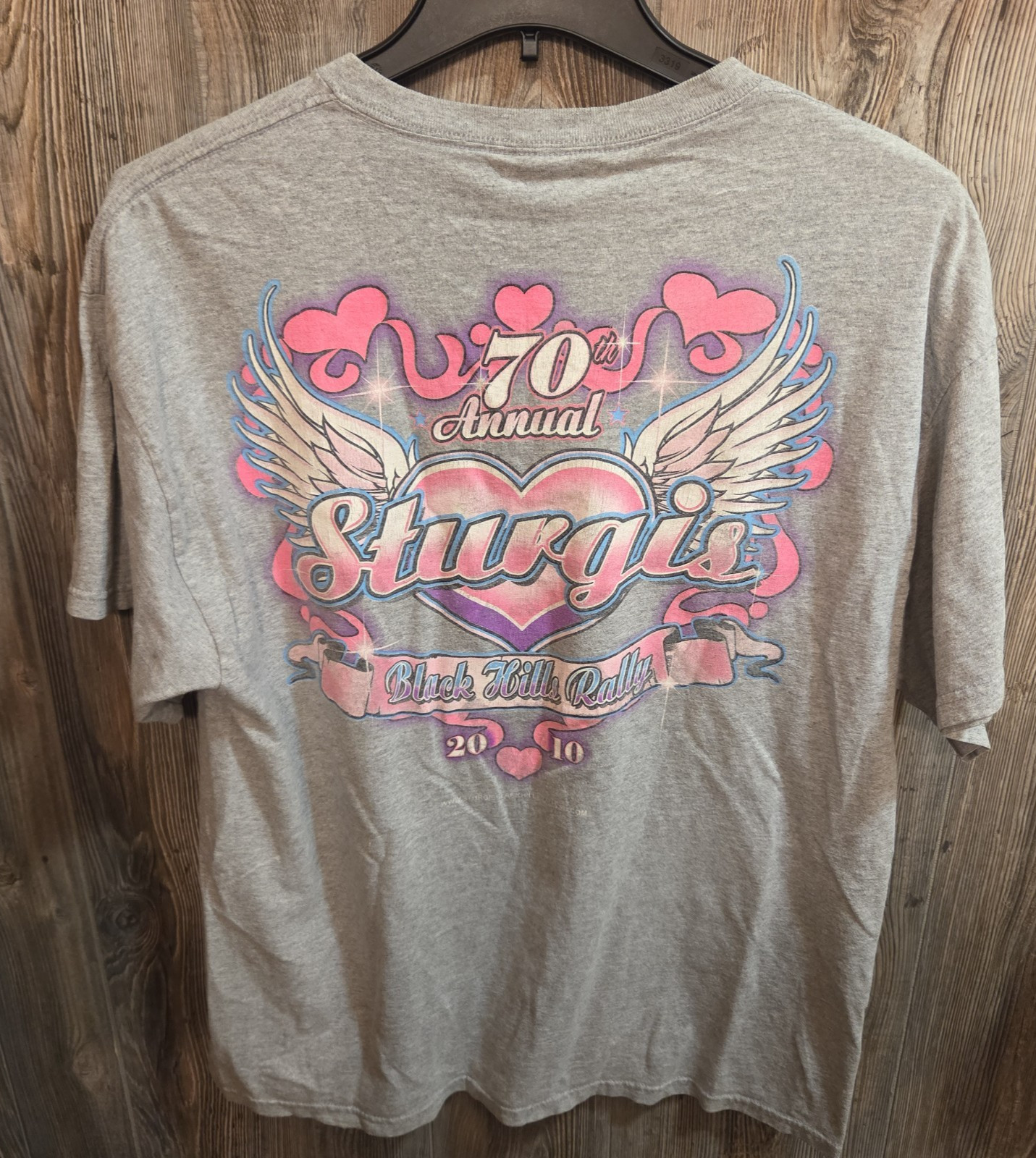 Sturgis Motorcycle Classic 2010 70th Biker Rally World Famous Sz XL T-shirt