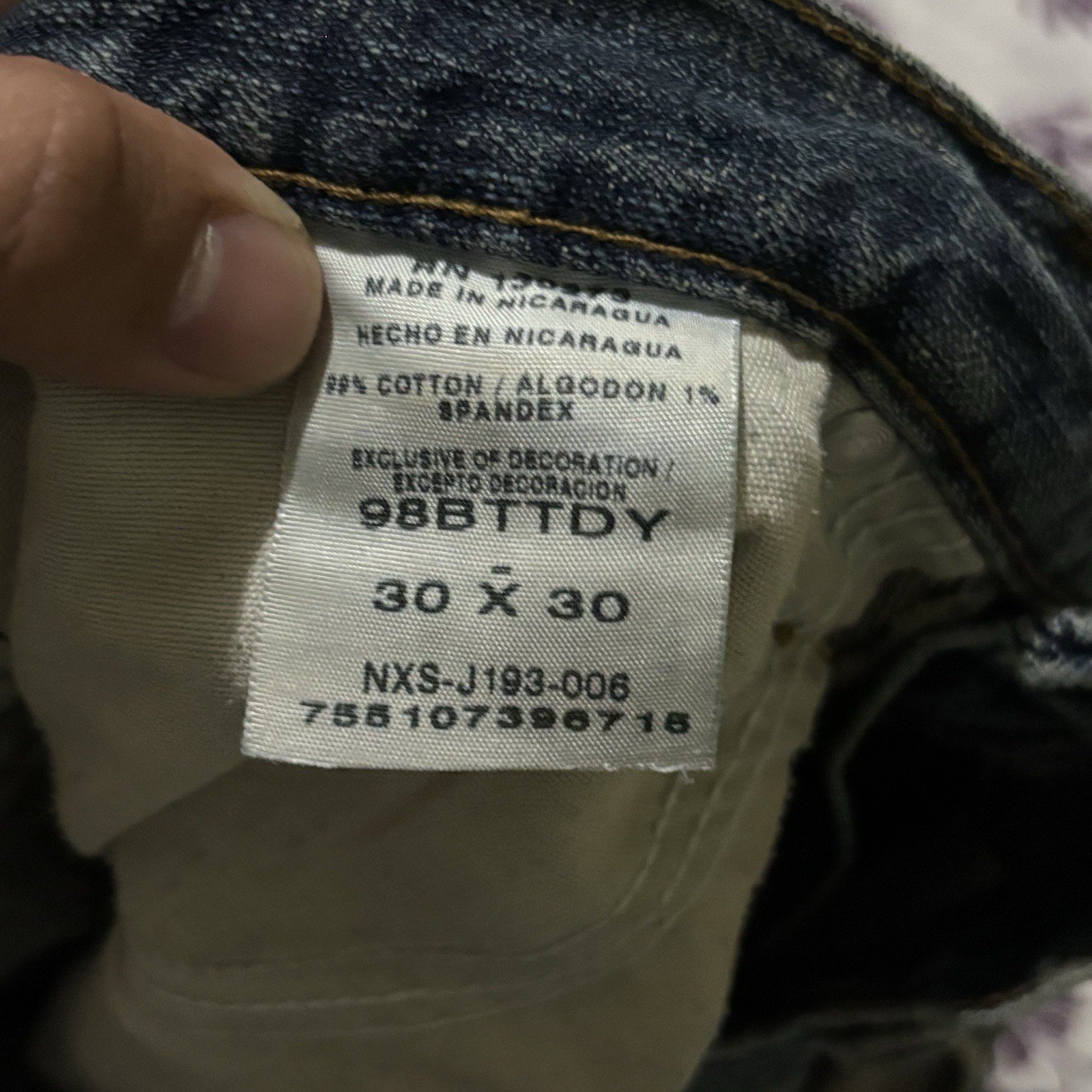 Wrangler Originals Relaxed Boot Distressed Jeans 30×30