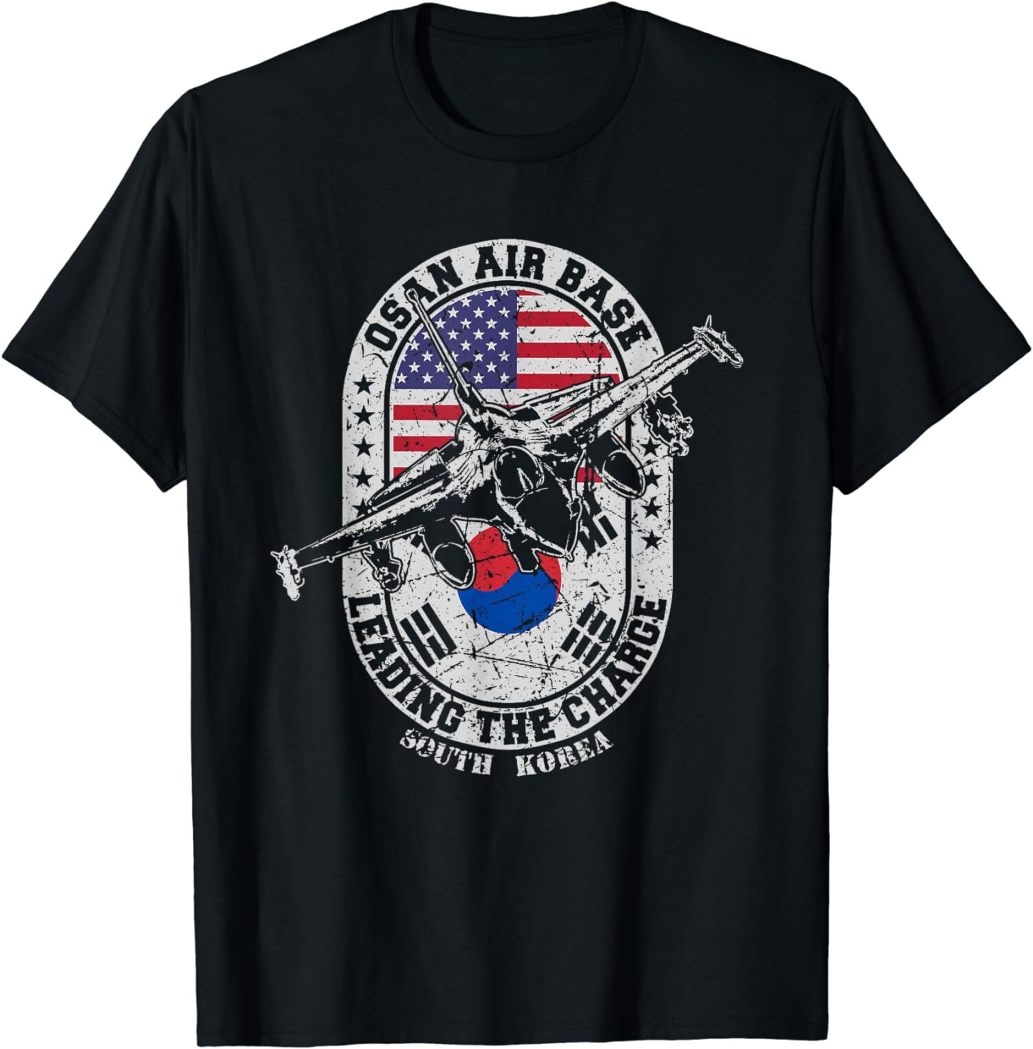 NEW LIMITED Osan Air Base Leading The Charge USAF South Korea T-Shirt