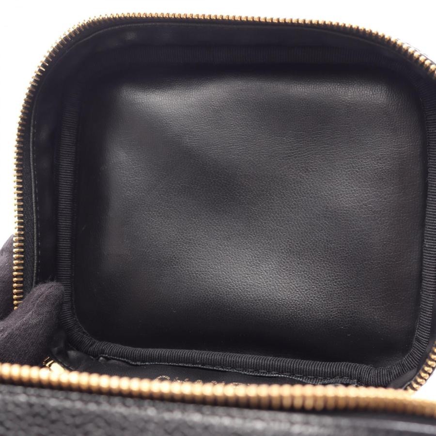 CHANEL Bag: CC Logo AO1998 Black Grained calfskin W15H17D12cm;