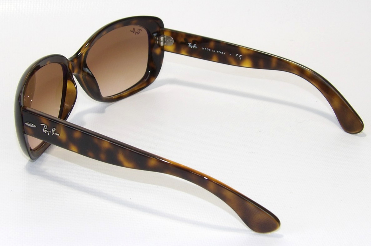 Ray Ban RB4101 Jackie Ohh Sunglasses Polished Light Havana Brown Polarized 58 17