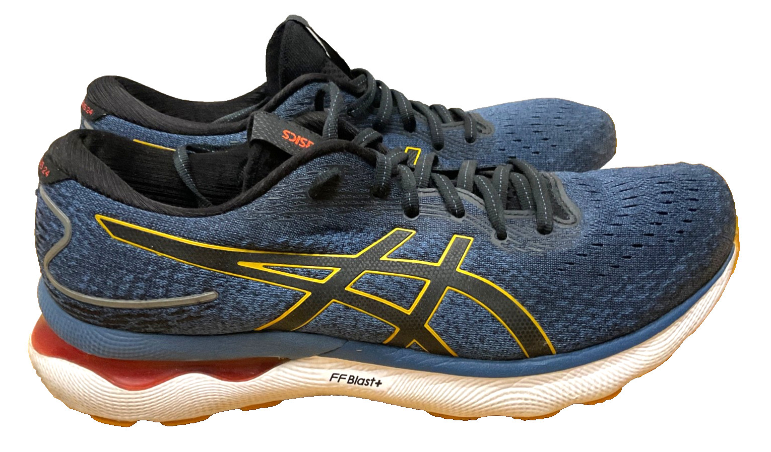 ASICS Gel-Nimbus 24 Men’s Size 10.5 Blue Running Shoes Sneakers 1011B359