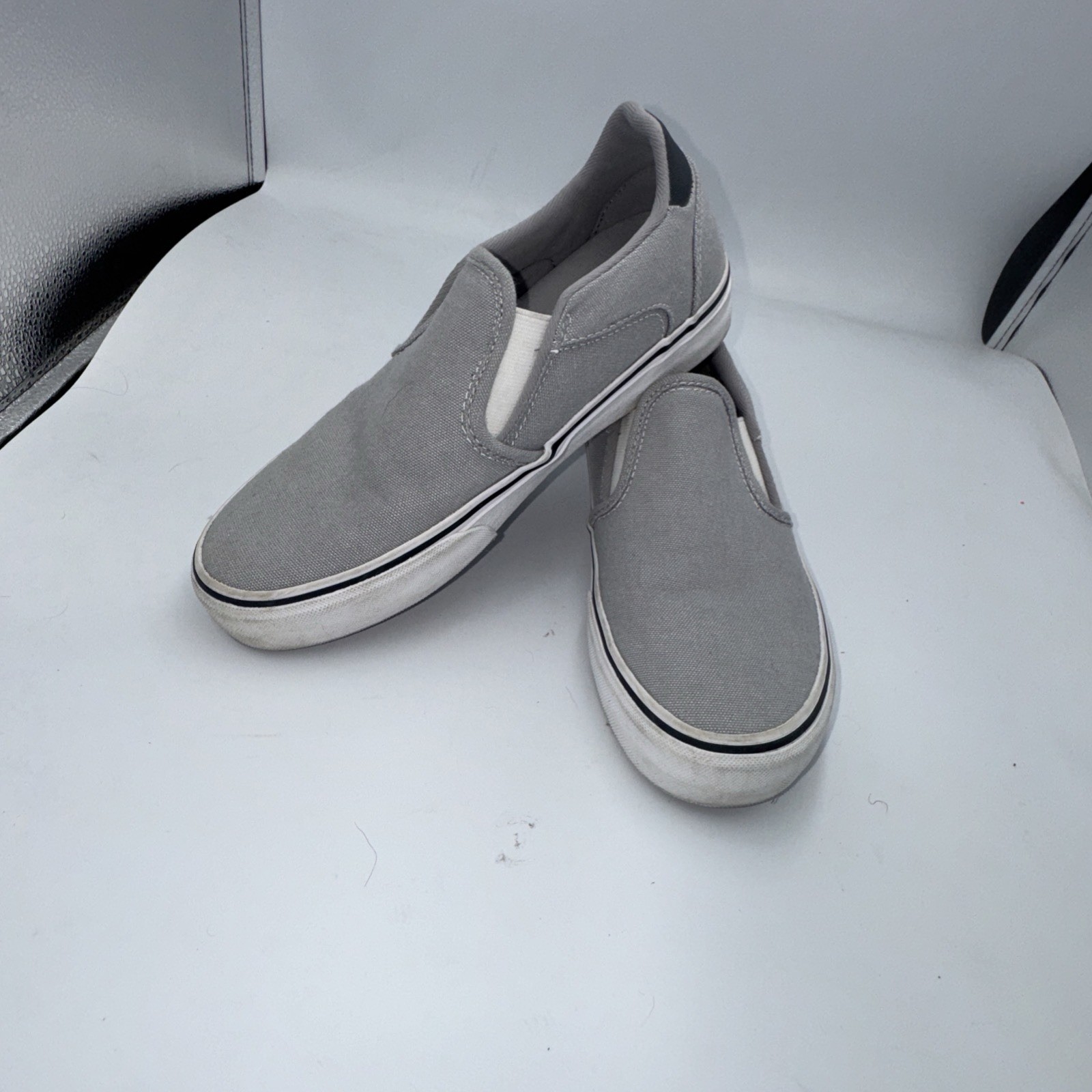 Cole Haan Grand.OS Waterproof Wingtip Oxfords Mens 8.5 B Gray Dress Shoes