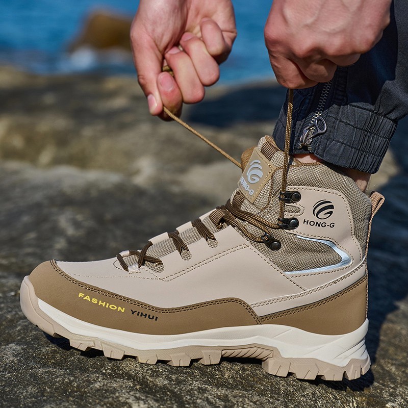 Non Slip Safety Shoes Men Steel Toe Work Boots Indestructible Protective Shoes