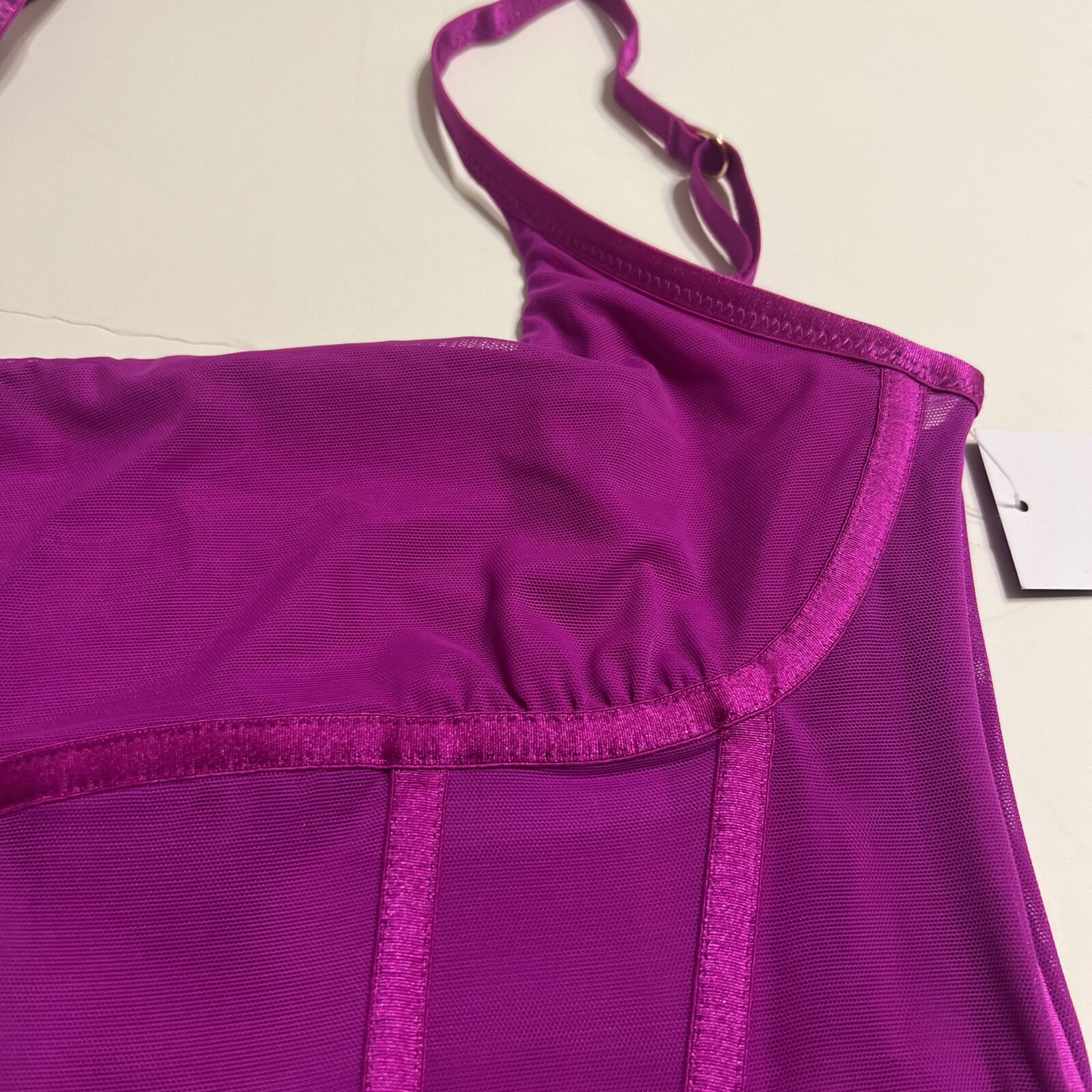 Sophia Vergara Bustier Intimates Color Block